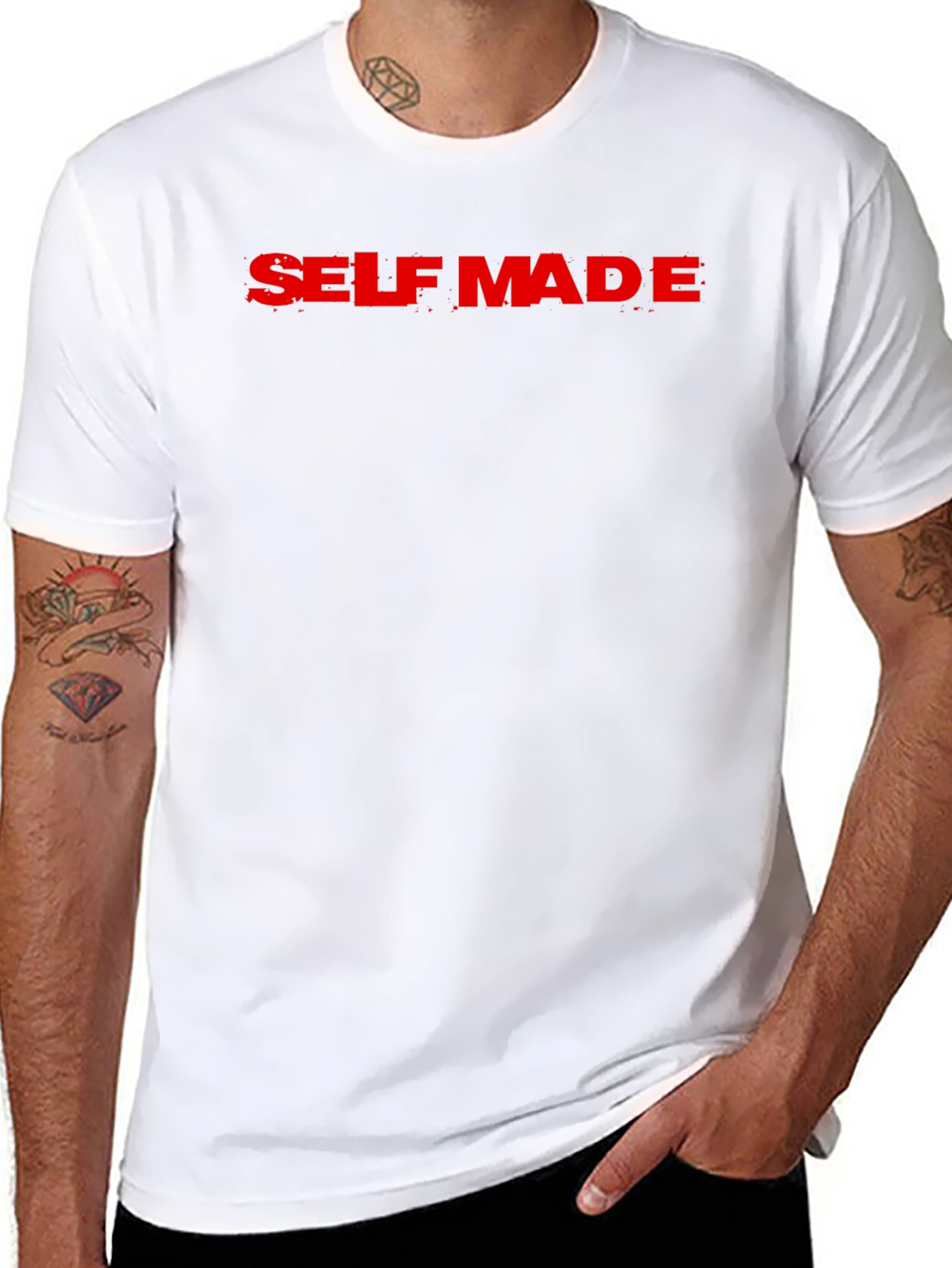 Self Made Graphic Tee - Menswear