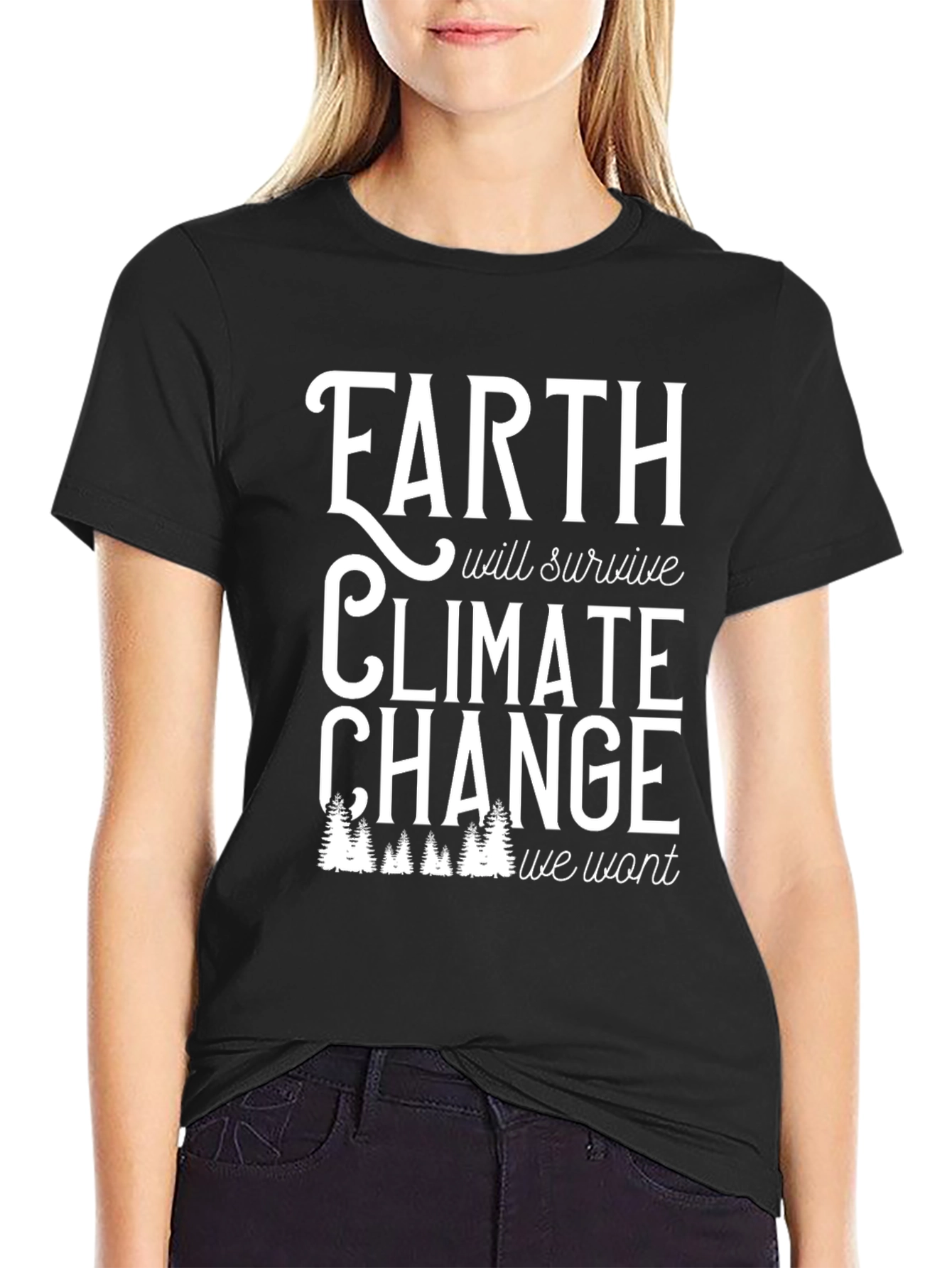 Earth Will Survive Climate Change Graphic Tee