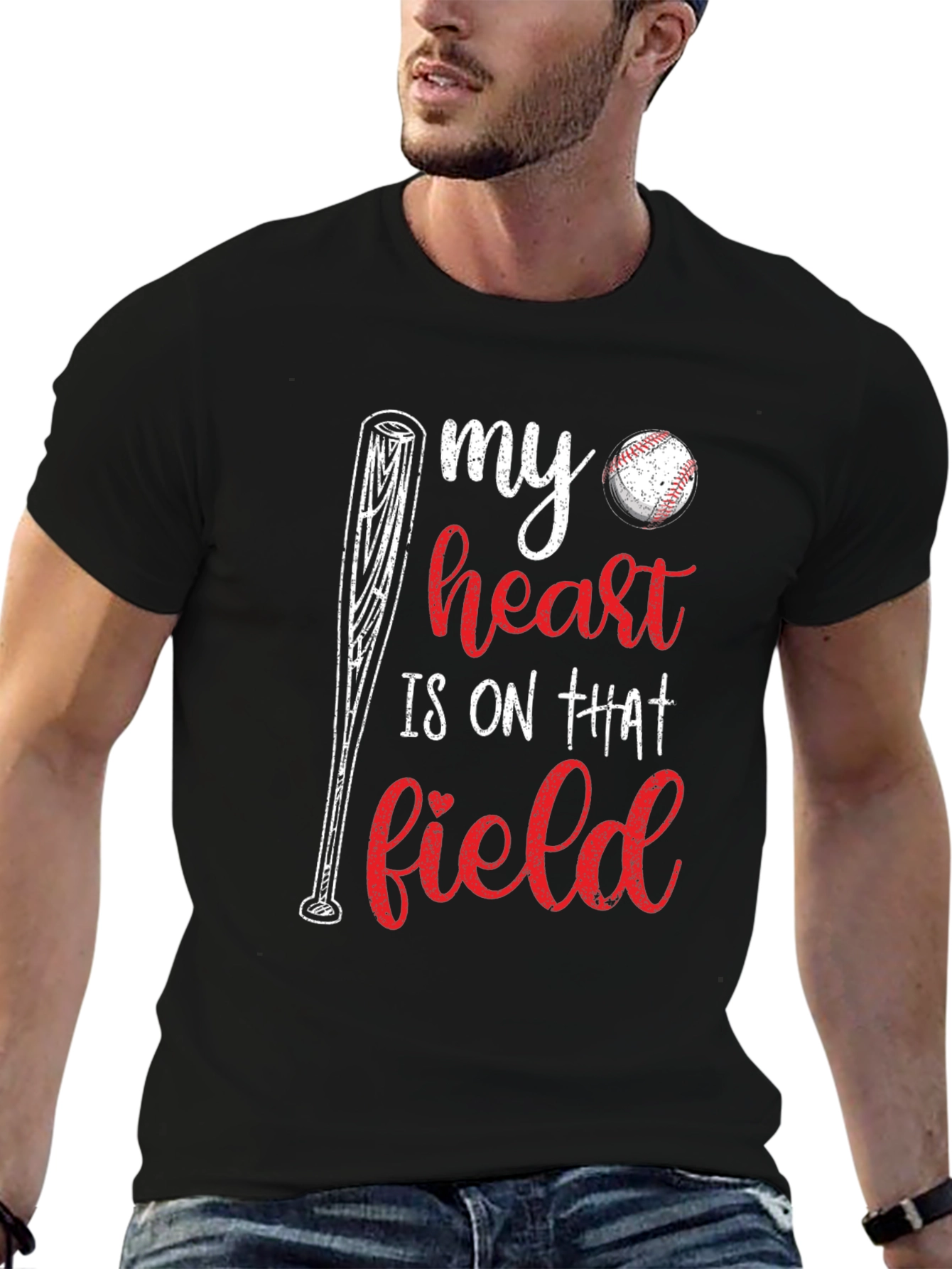Baseball Heart T-Shirt