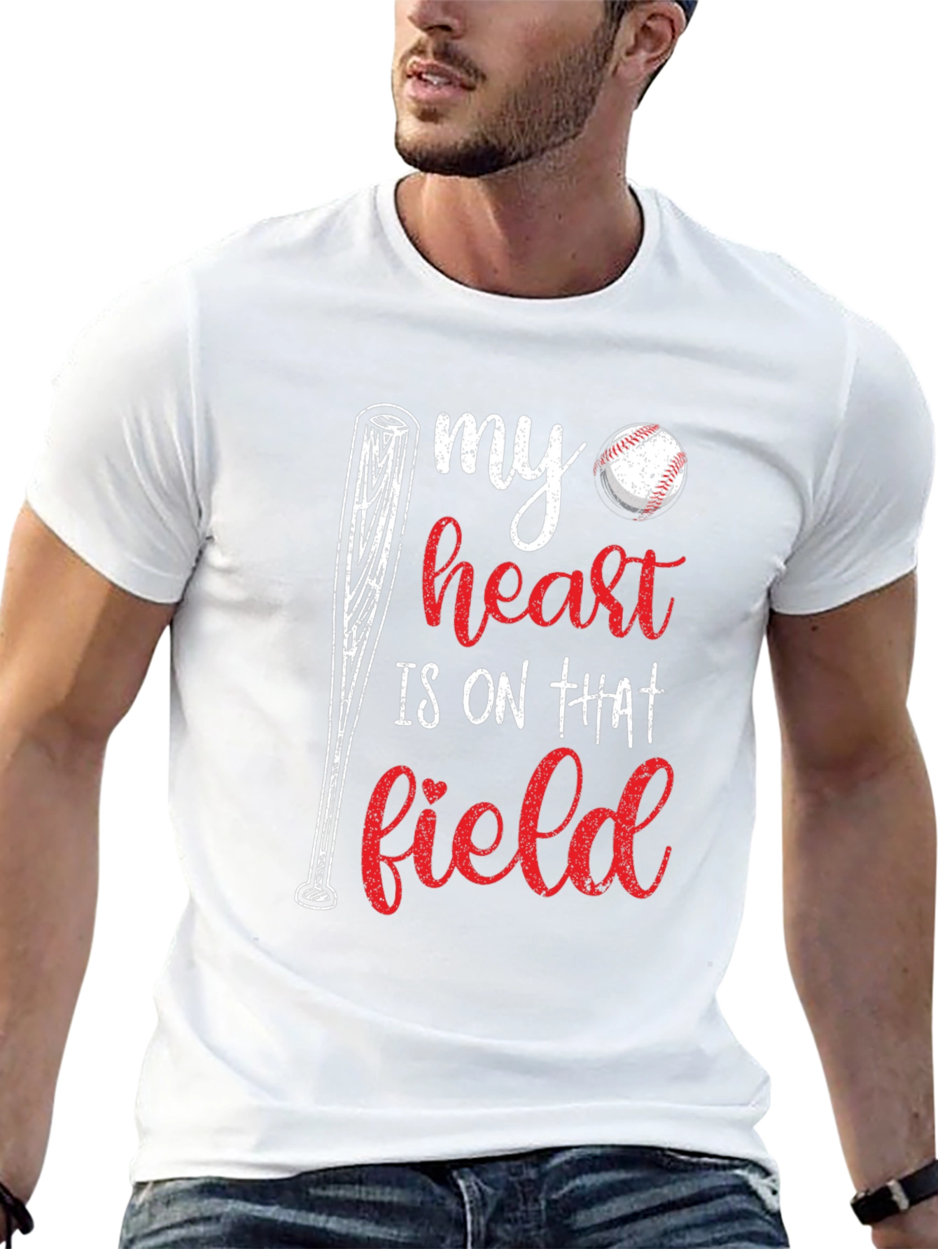 Baseball Heart T-Shirt