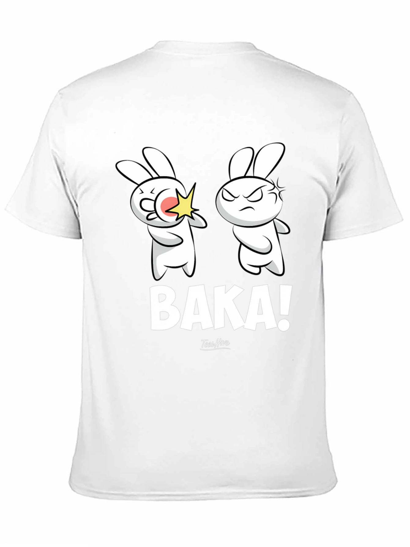 Baka Bunny T-Shirt - Funny Anime Style