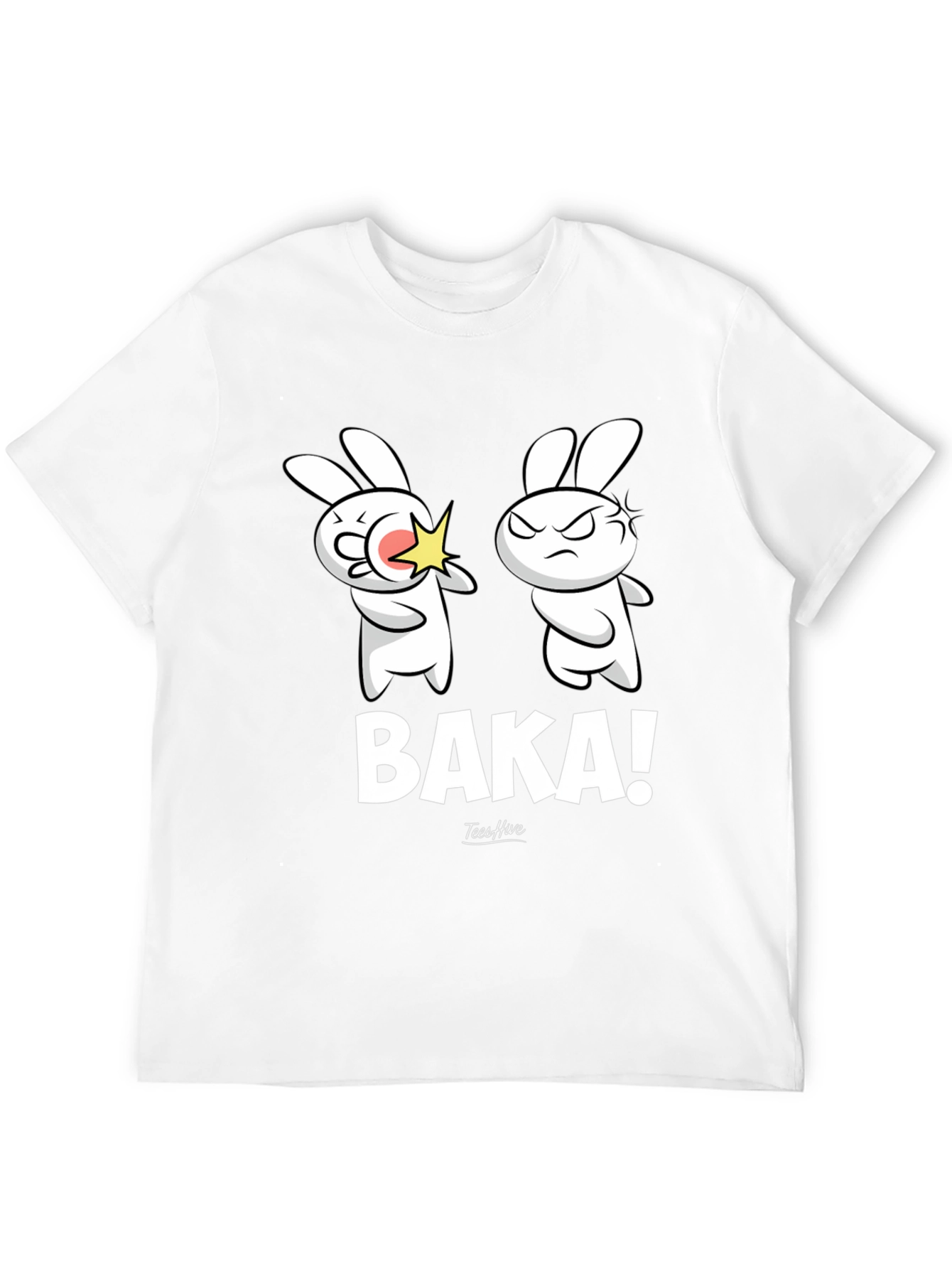 Baka Bunny T-Shirt - Funny Anime Style