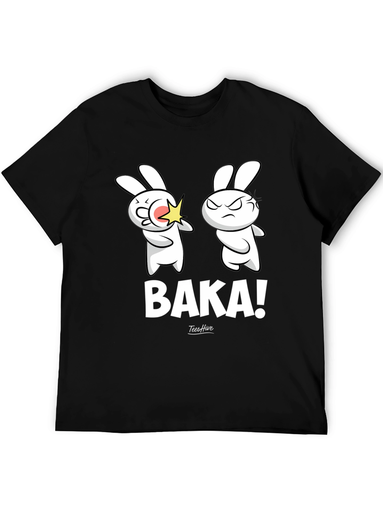 Baka Bunny T-Shirt - Funny Anime Style