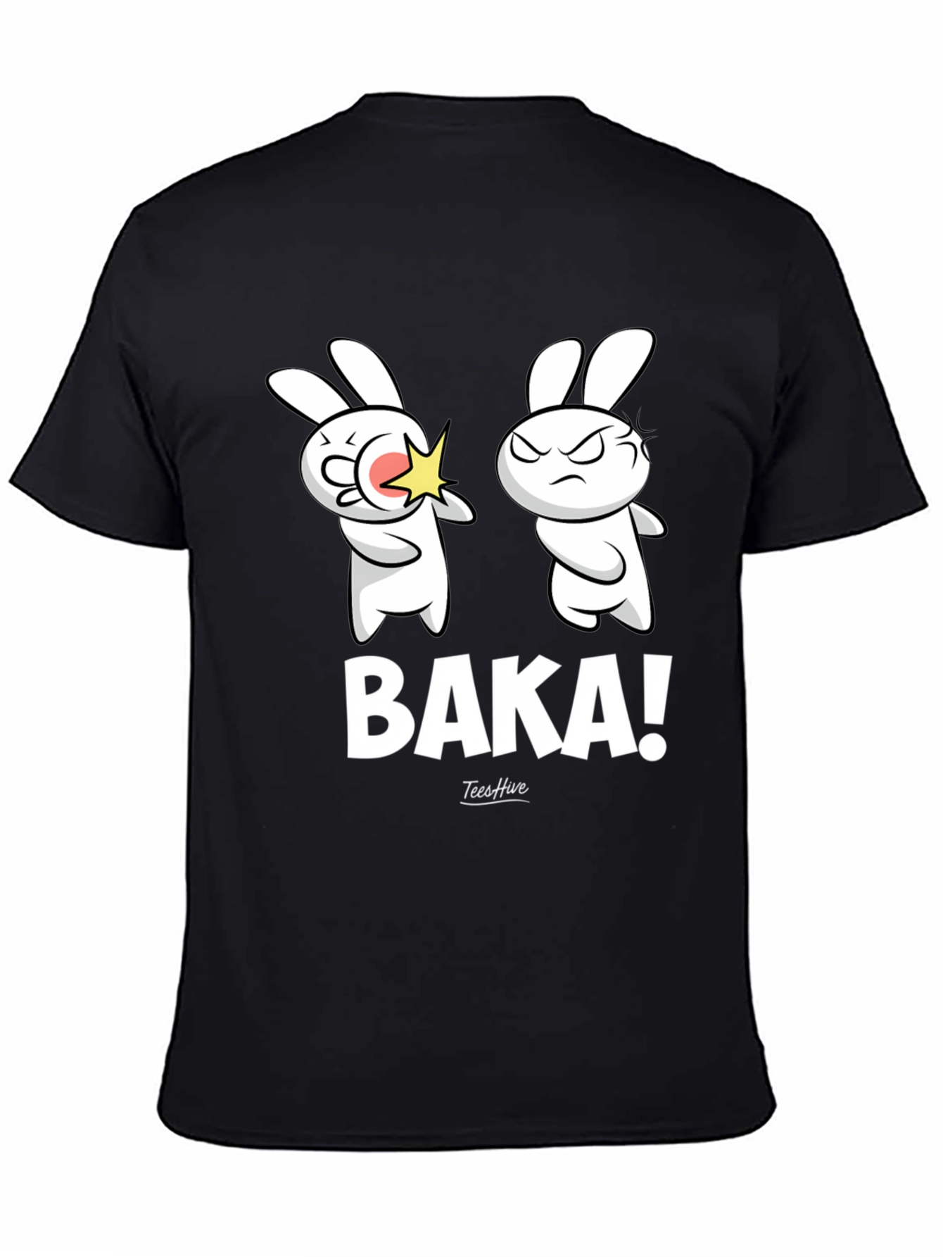 Baka Bunny T-Shirt - Funny Anime Style