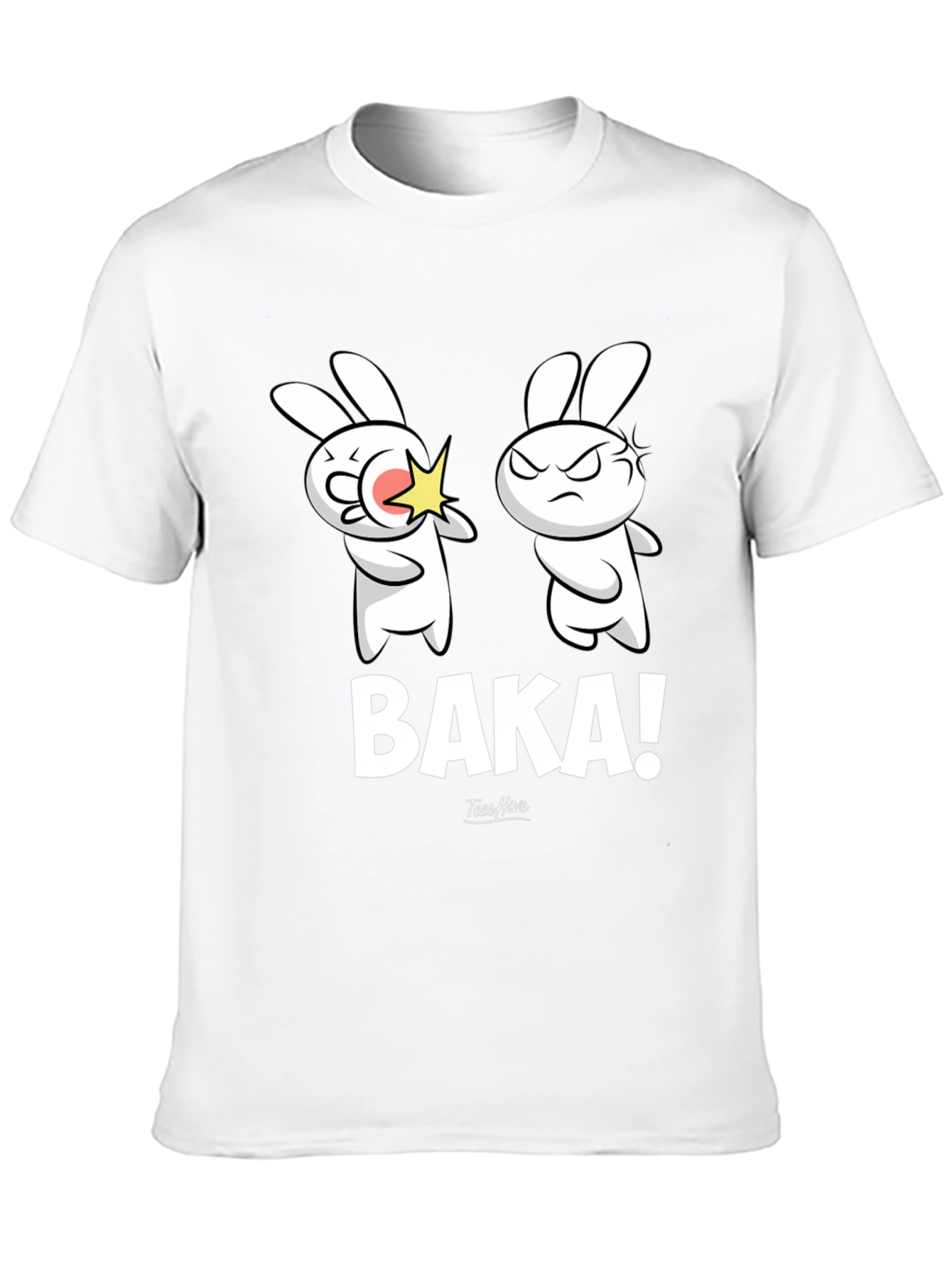 Baka Bunny T-Shirt - Funny Anime Style