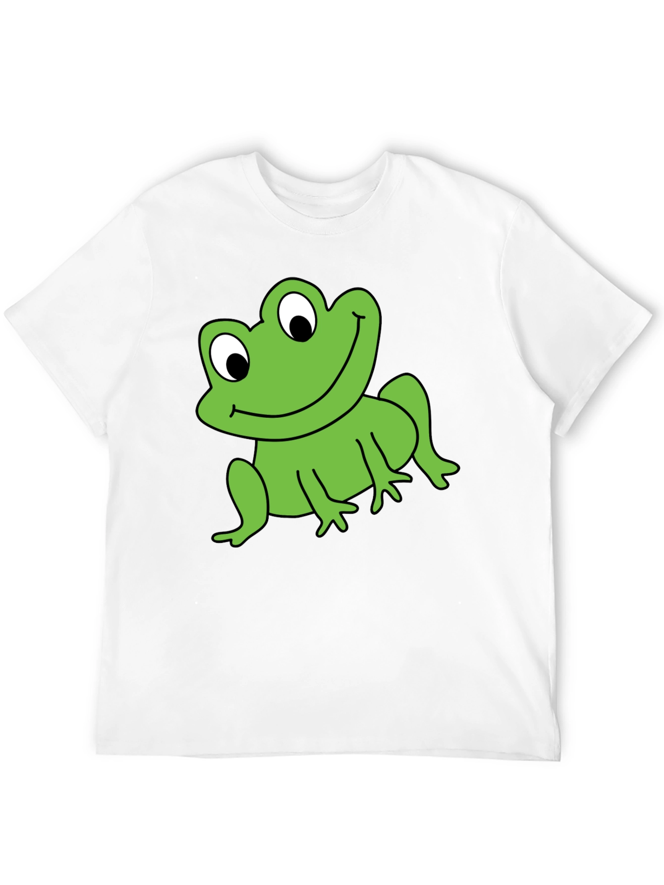 Frog Graphic T-Shirt - Black Fun & Stylish