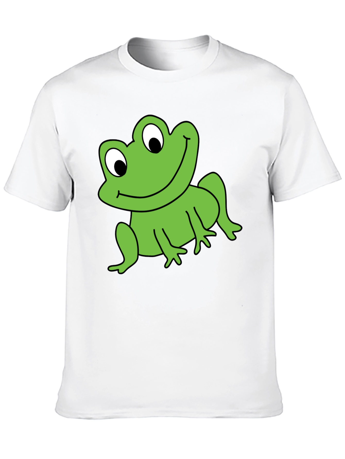 Frog Graphic T-Shirt - Black Fun & Stylish