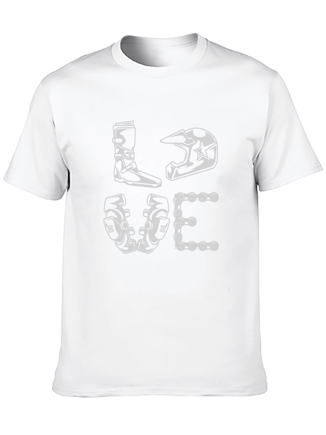 Motocross LOVE Black T-Shirt