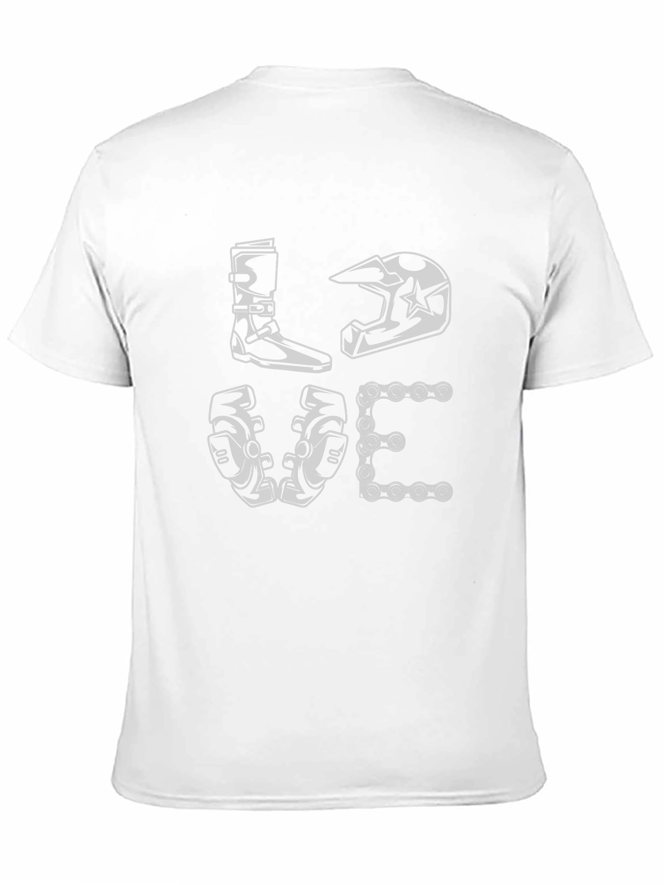 Motocross LOVE Black T-Shirt