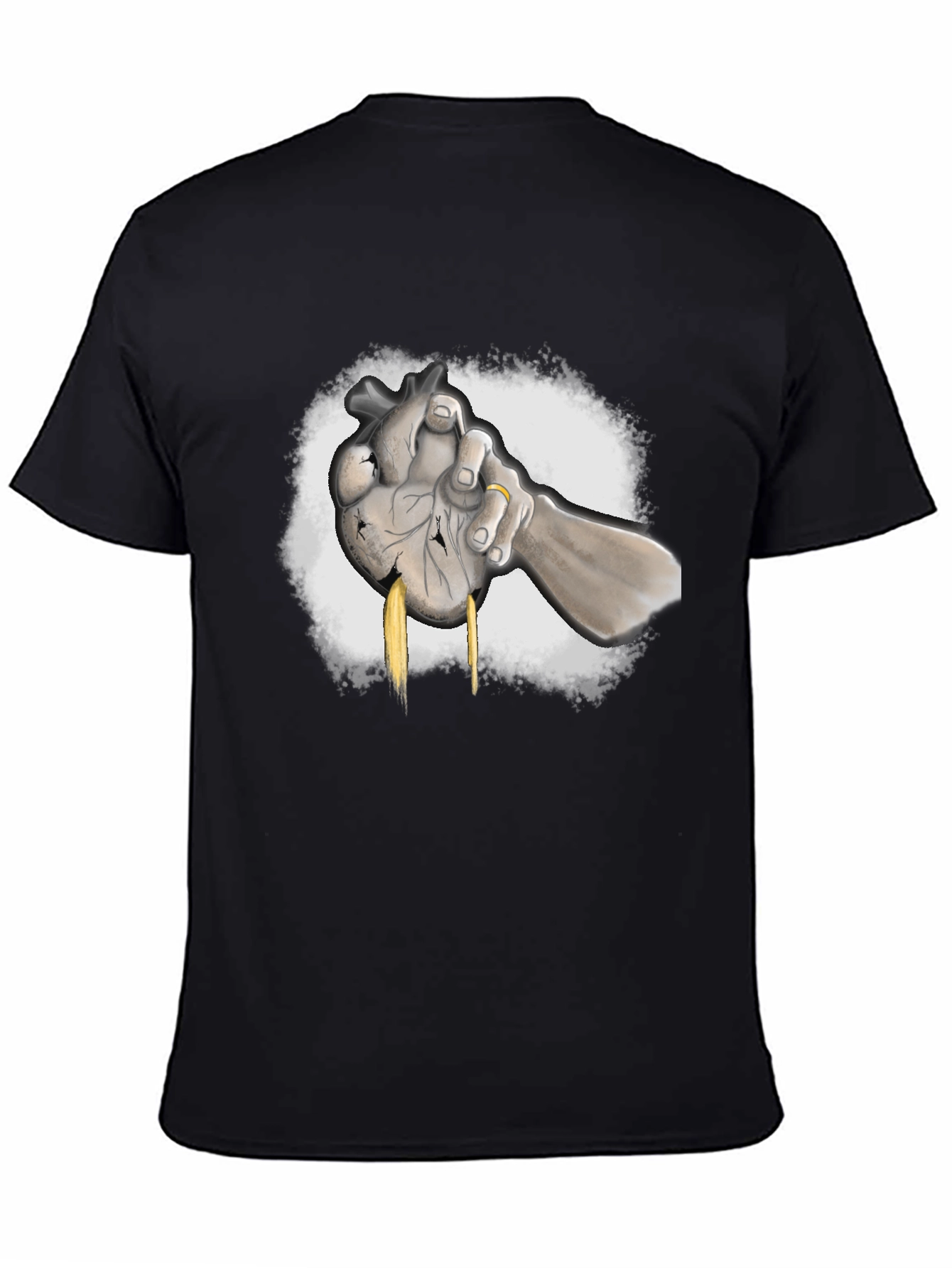 Anatomical Heart Squeeze Graphic Tee - Unique Design