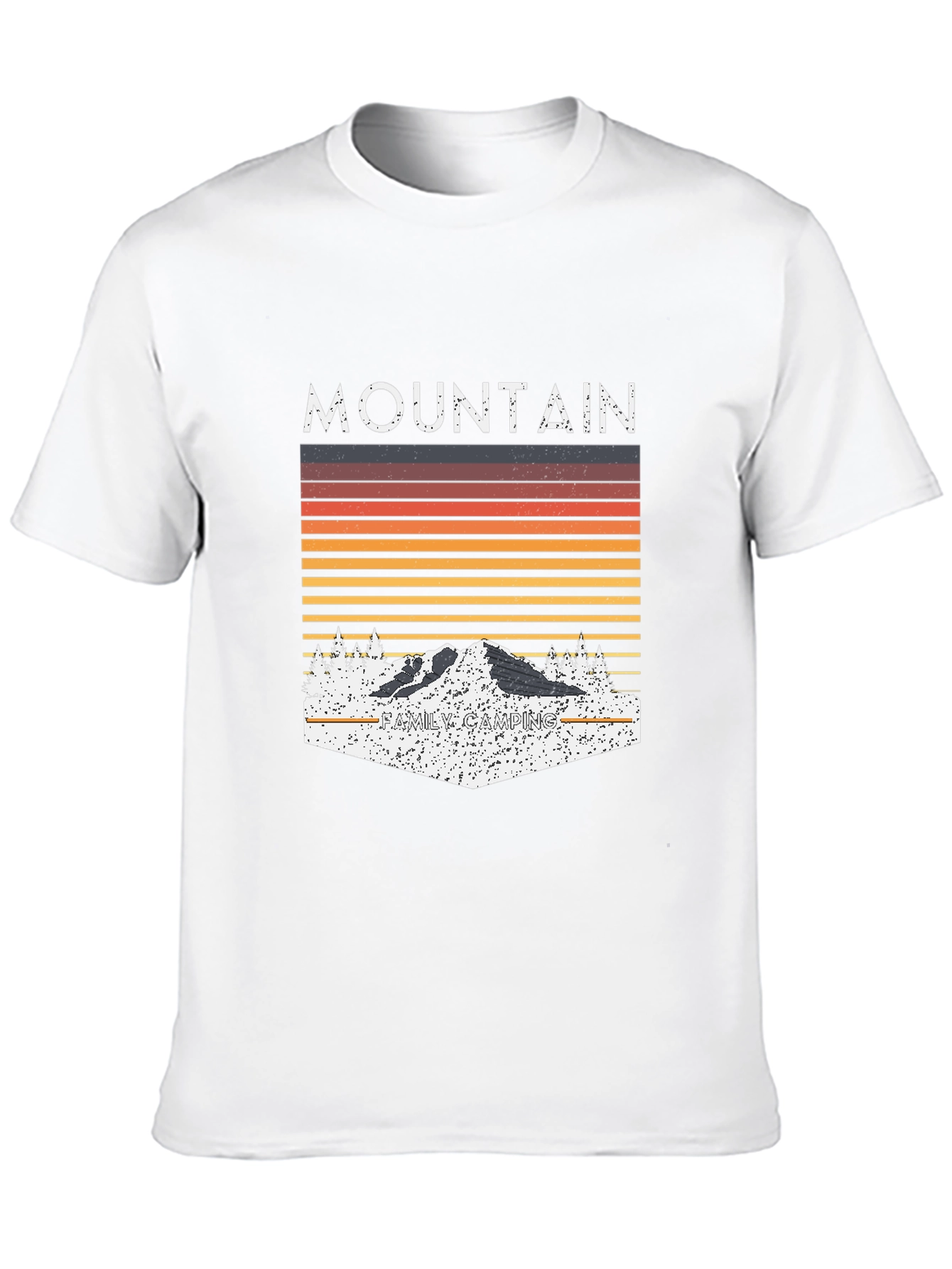 Mountain Family Camping Graphic Tee