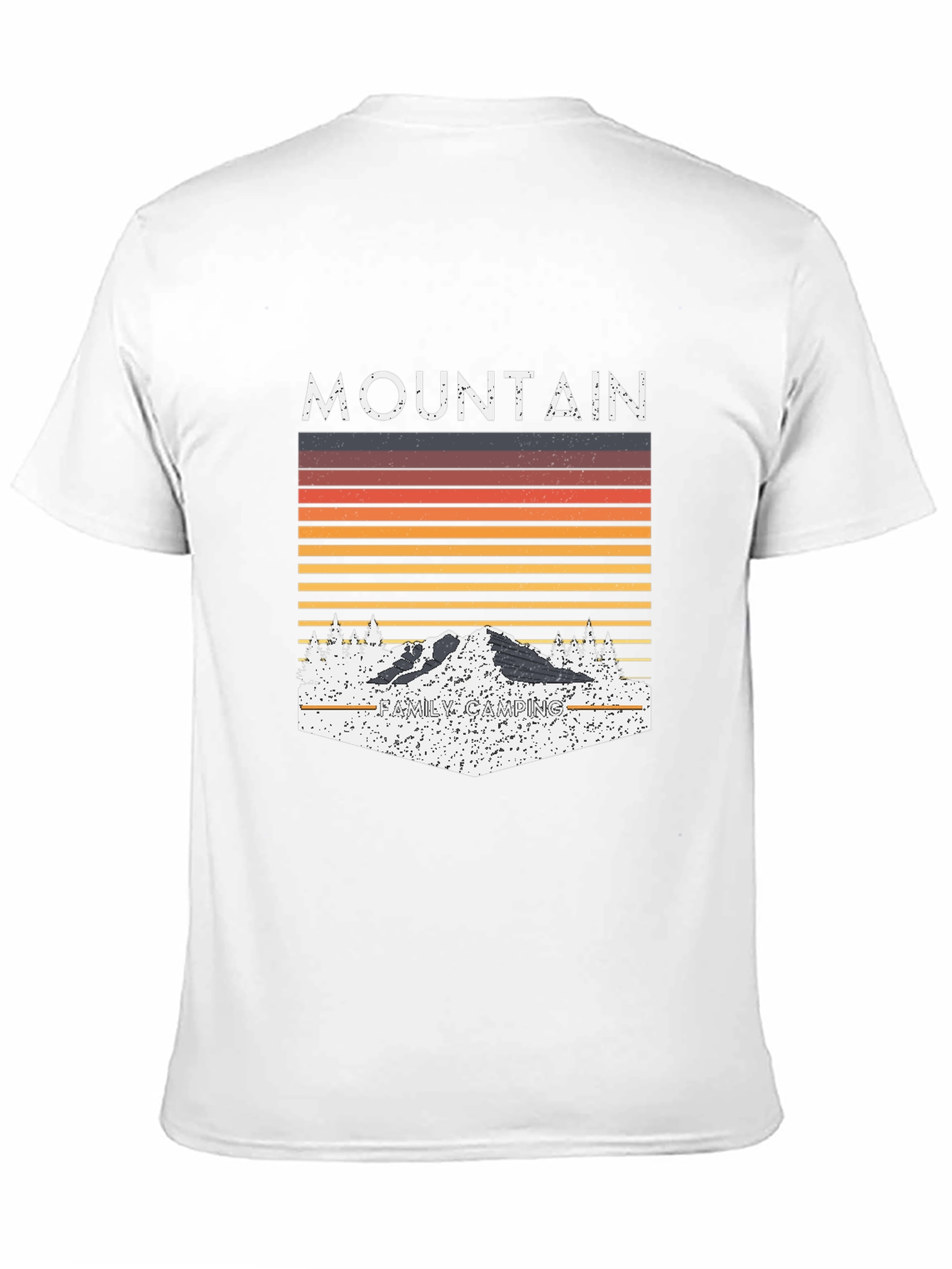 Mountain Family Camping Graphic Tee