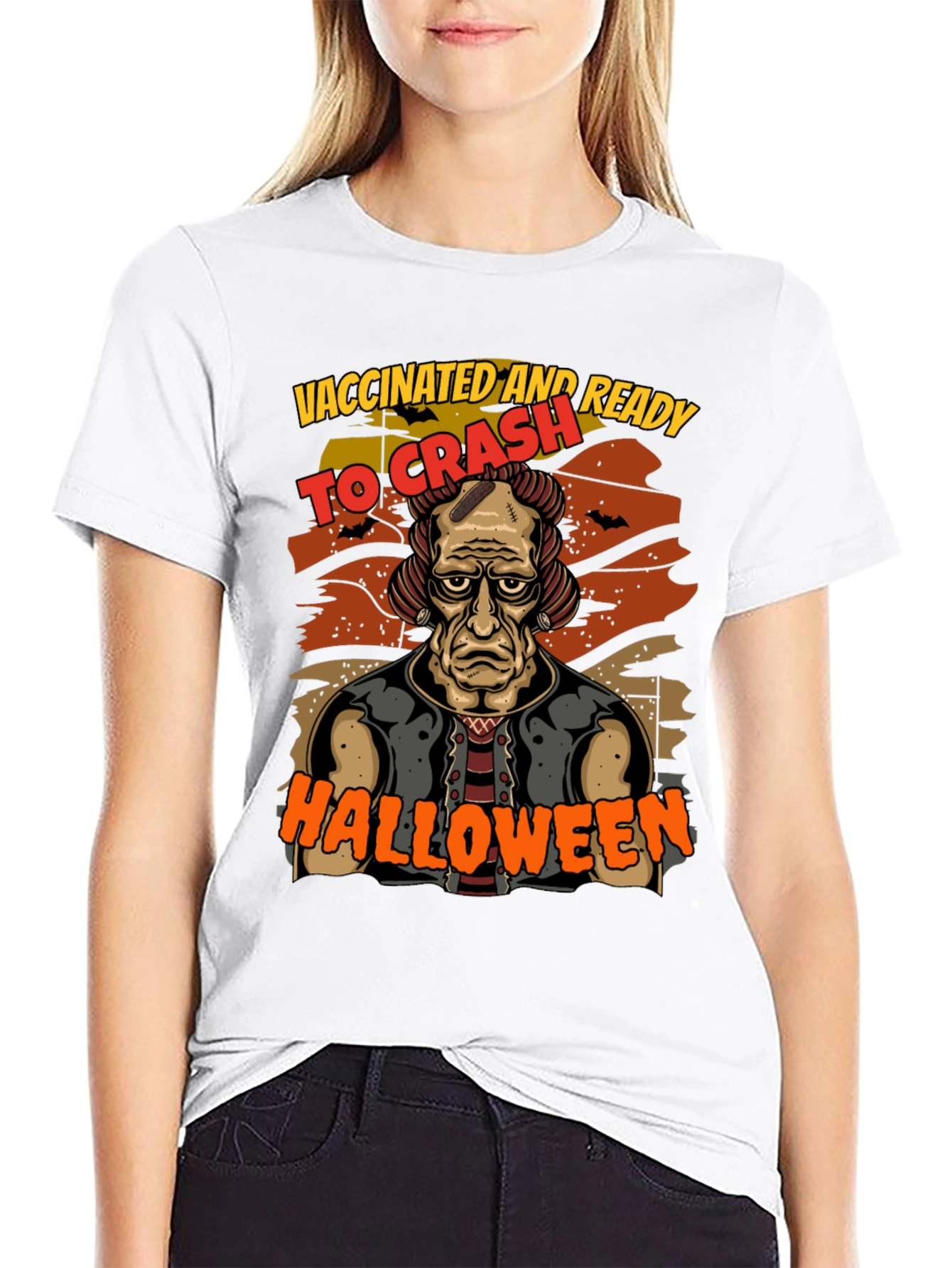 Vaccinated and Ready Halloween T-Shirt