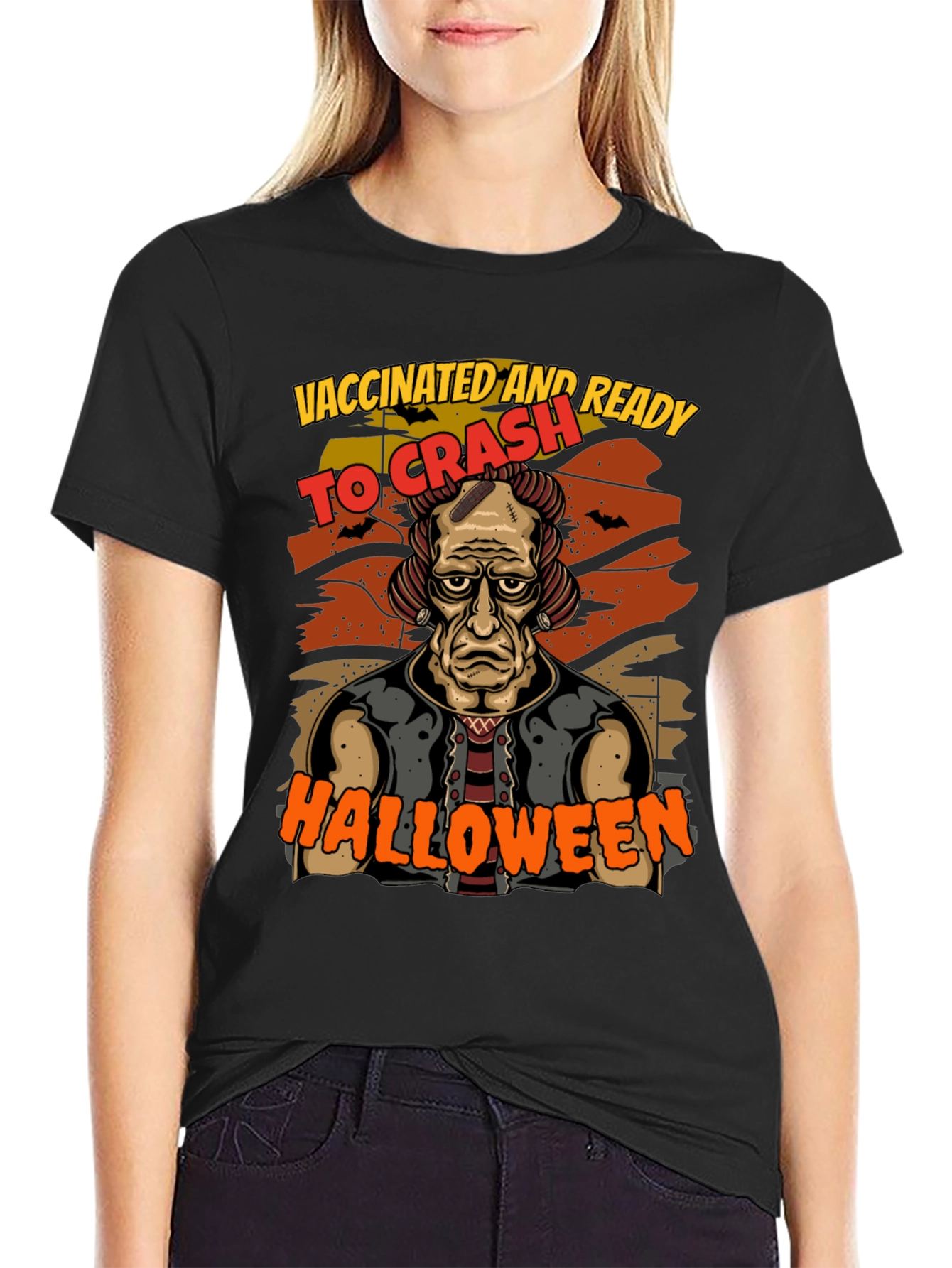 Vaccinated and Ready Halloween T-Shirt