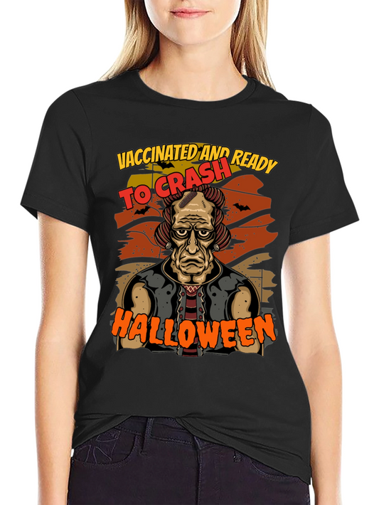 Vaccinated and Ready Halloween T-Shirt