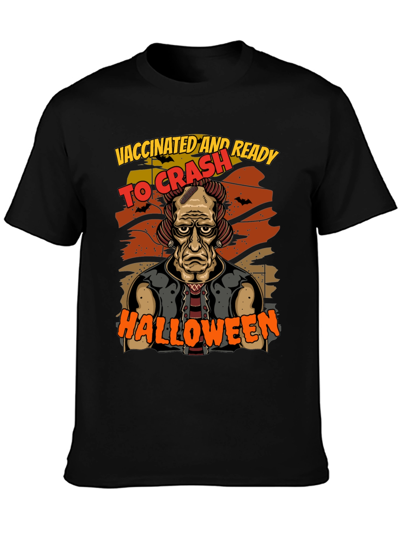Vaccinated and Ready Halloween T-Shirt