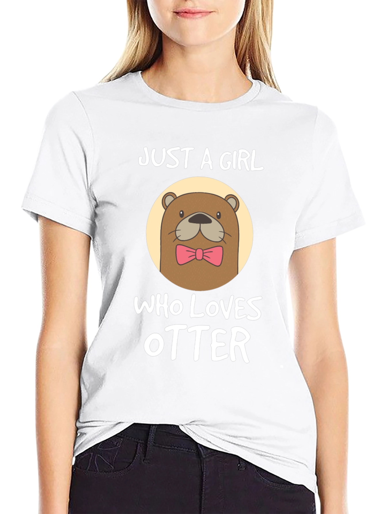 Just A Girl Who Loves Otters T-Shirt