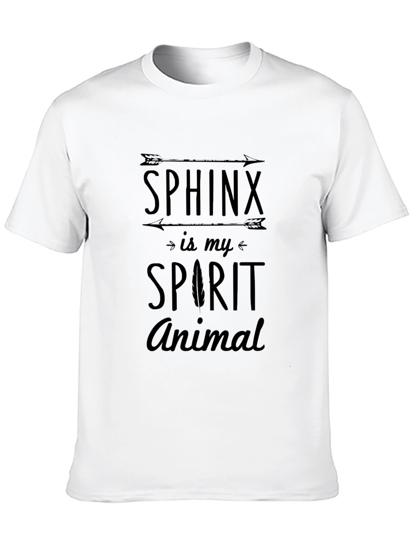 Sphinx Spirit Animal Graphic T-Shirt