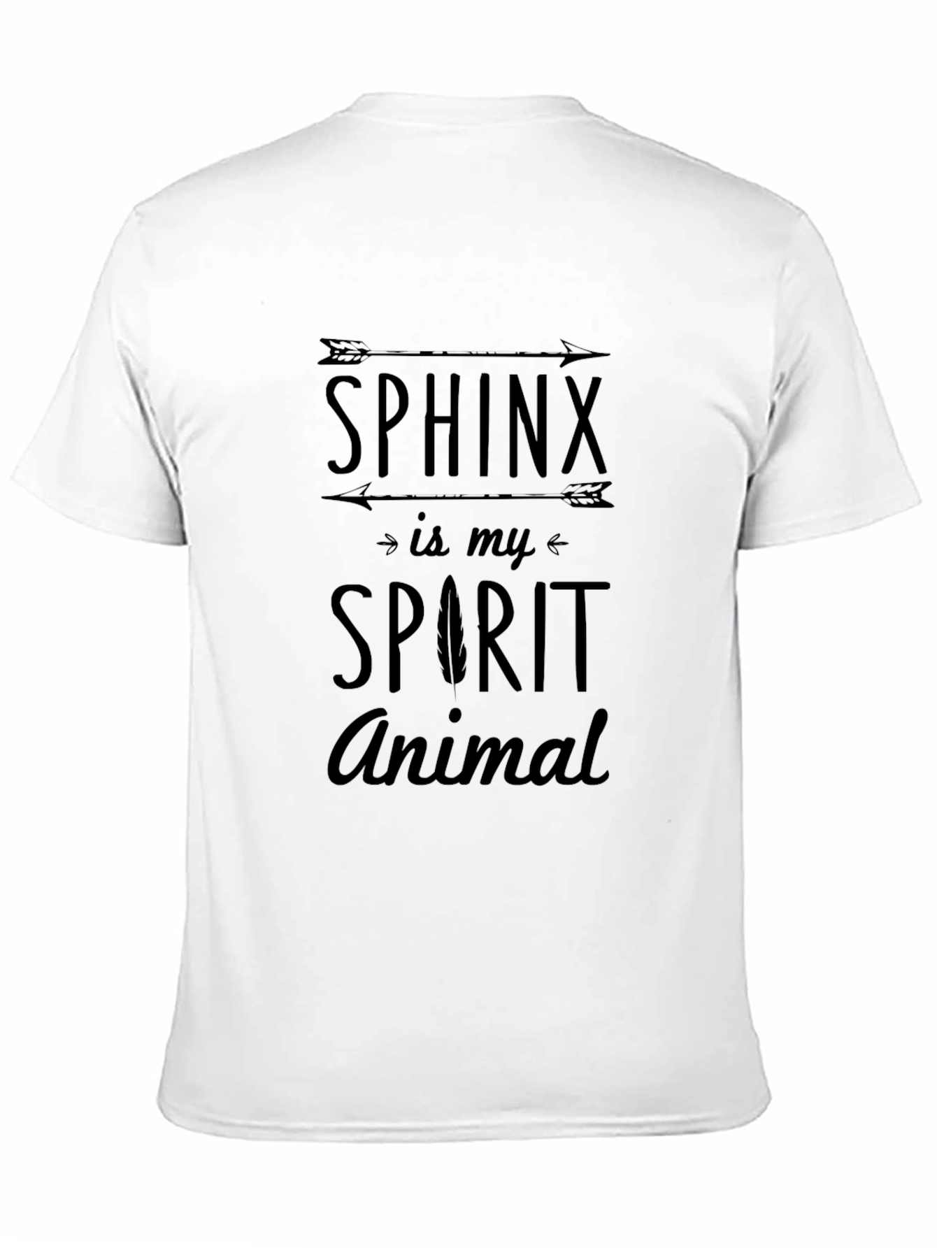 Sphinx Spirit Animal Graphic T-Shirt