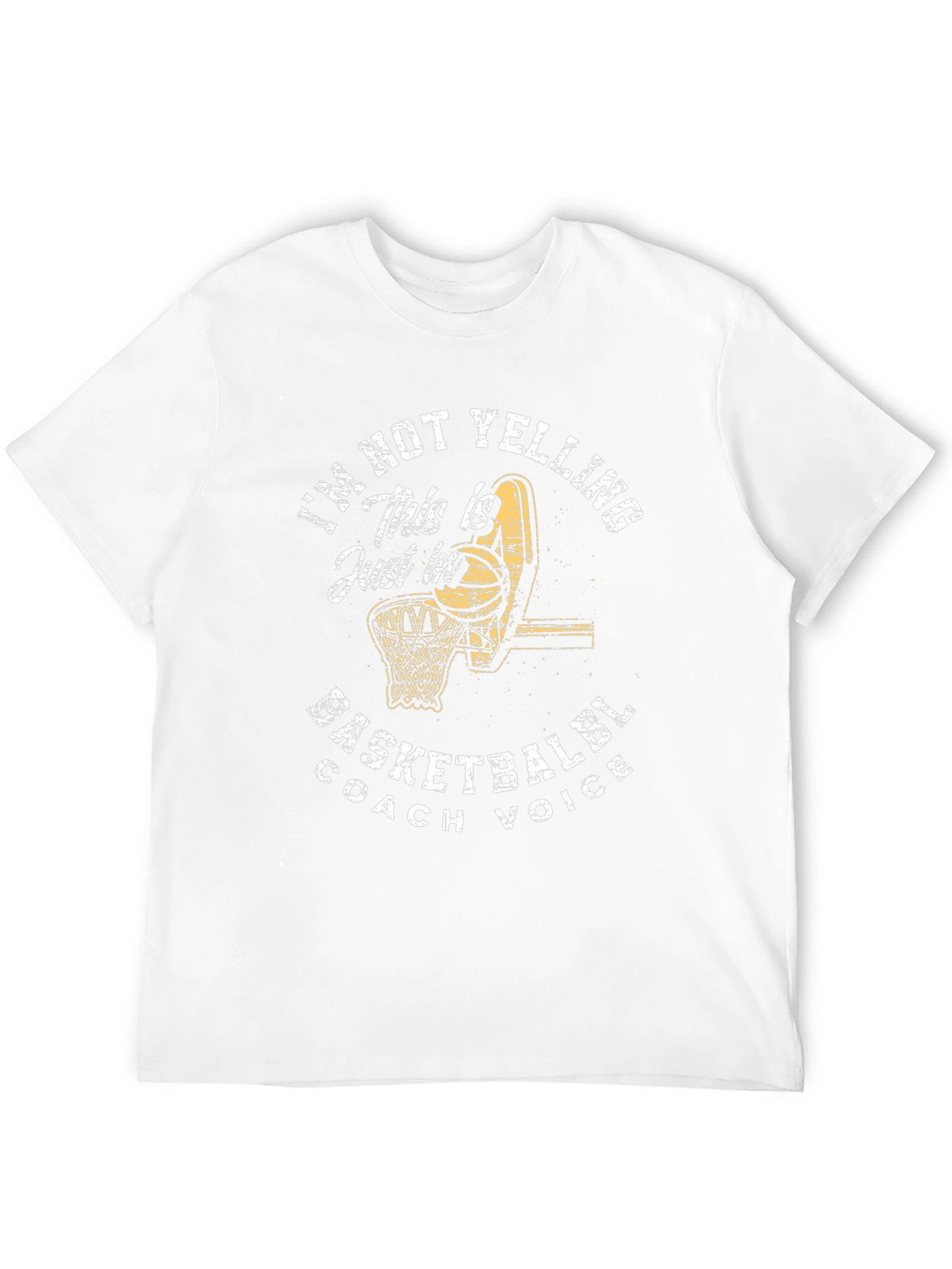 Basketball Coach Voice Graphic Tee