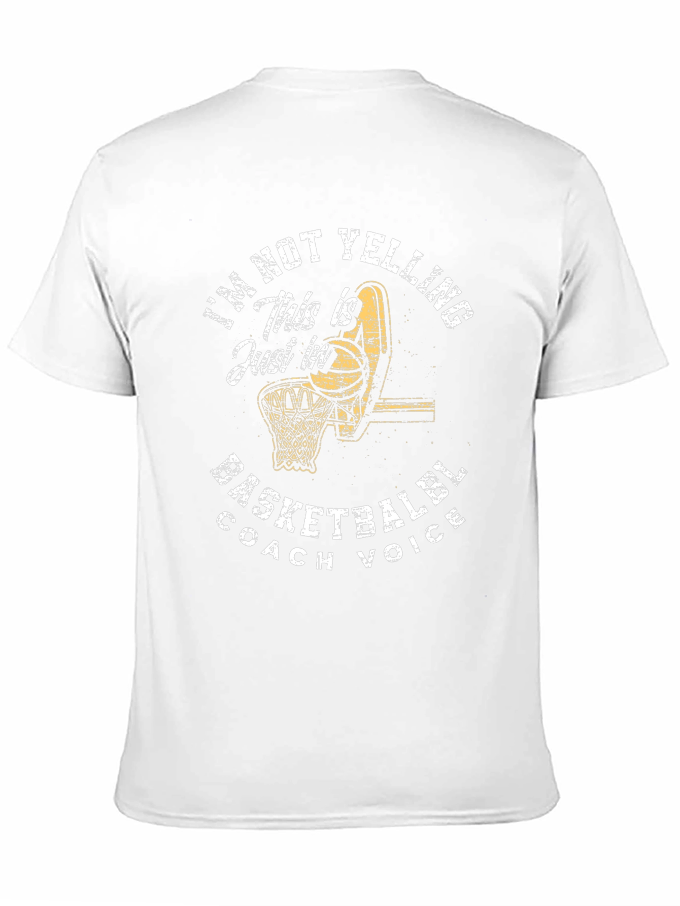 Basketball Coach Voice Graphic Tee