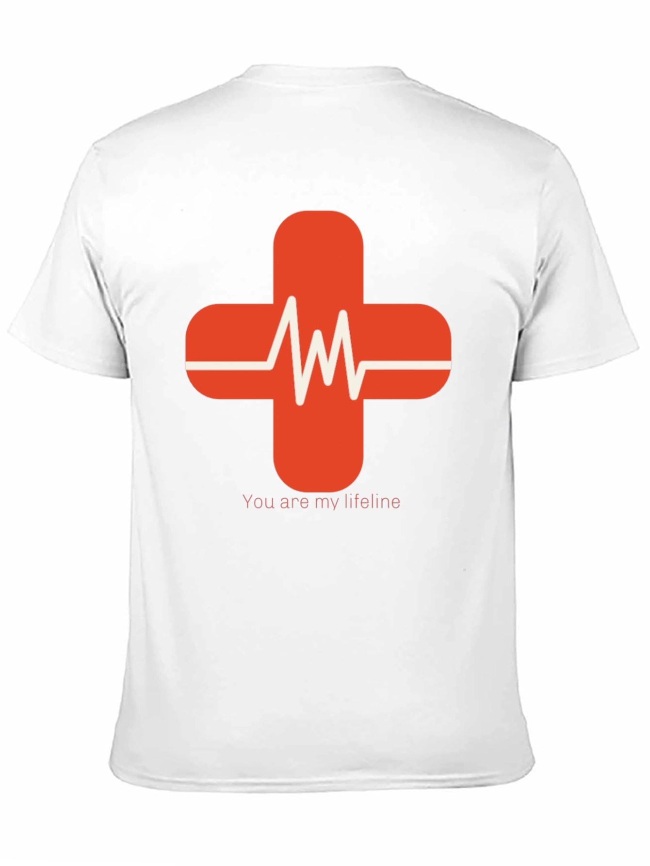 Lifeline Heartbeat Graphic Tee - Soft Cotton Comfort