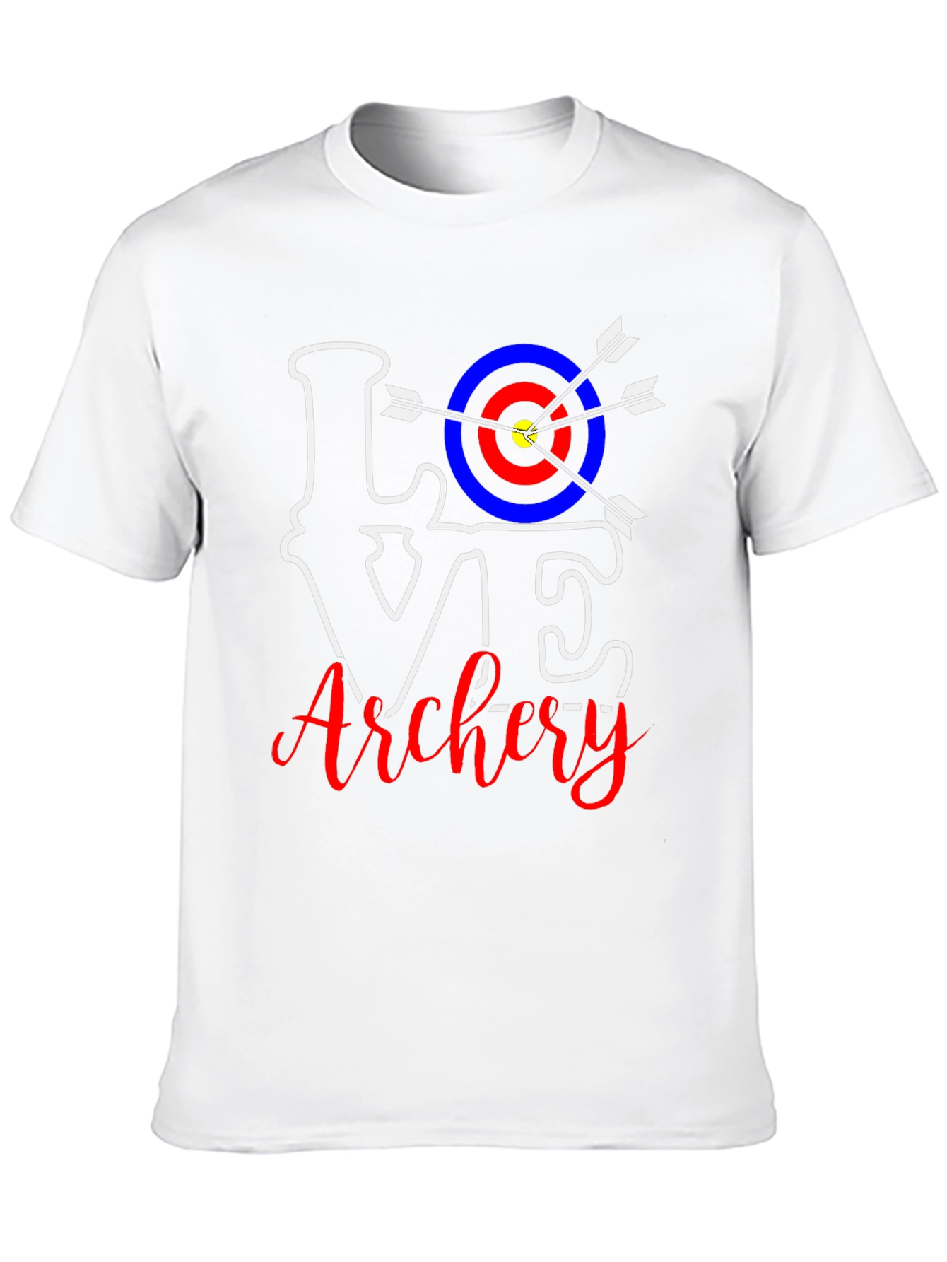 Love Archery T-Shirt - Target Arrow Design