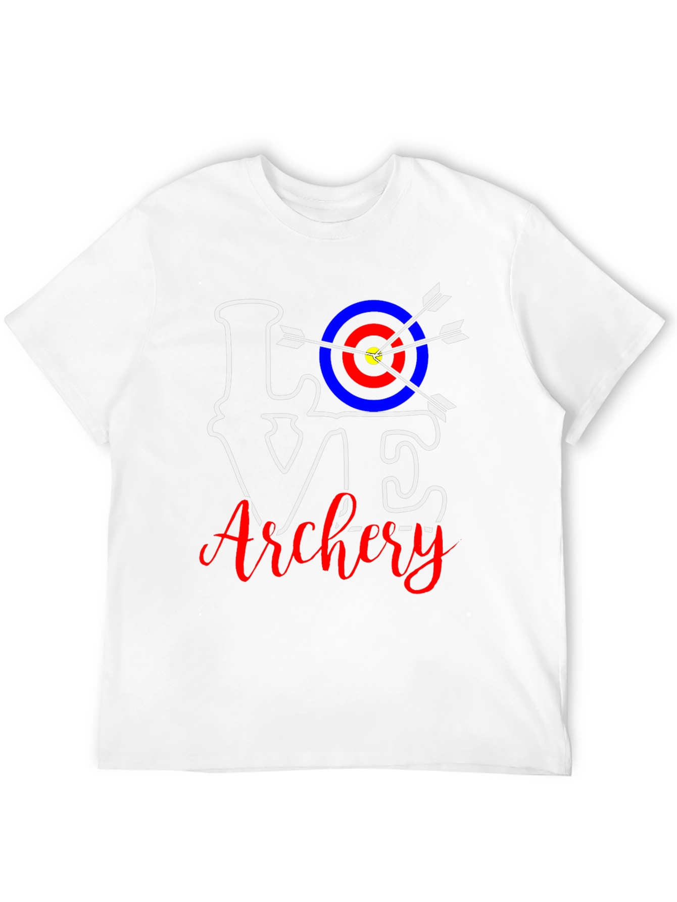 Love Archery T-Shirt - Target Arrow Design
