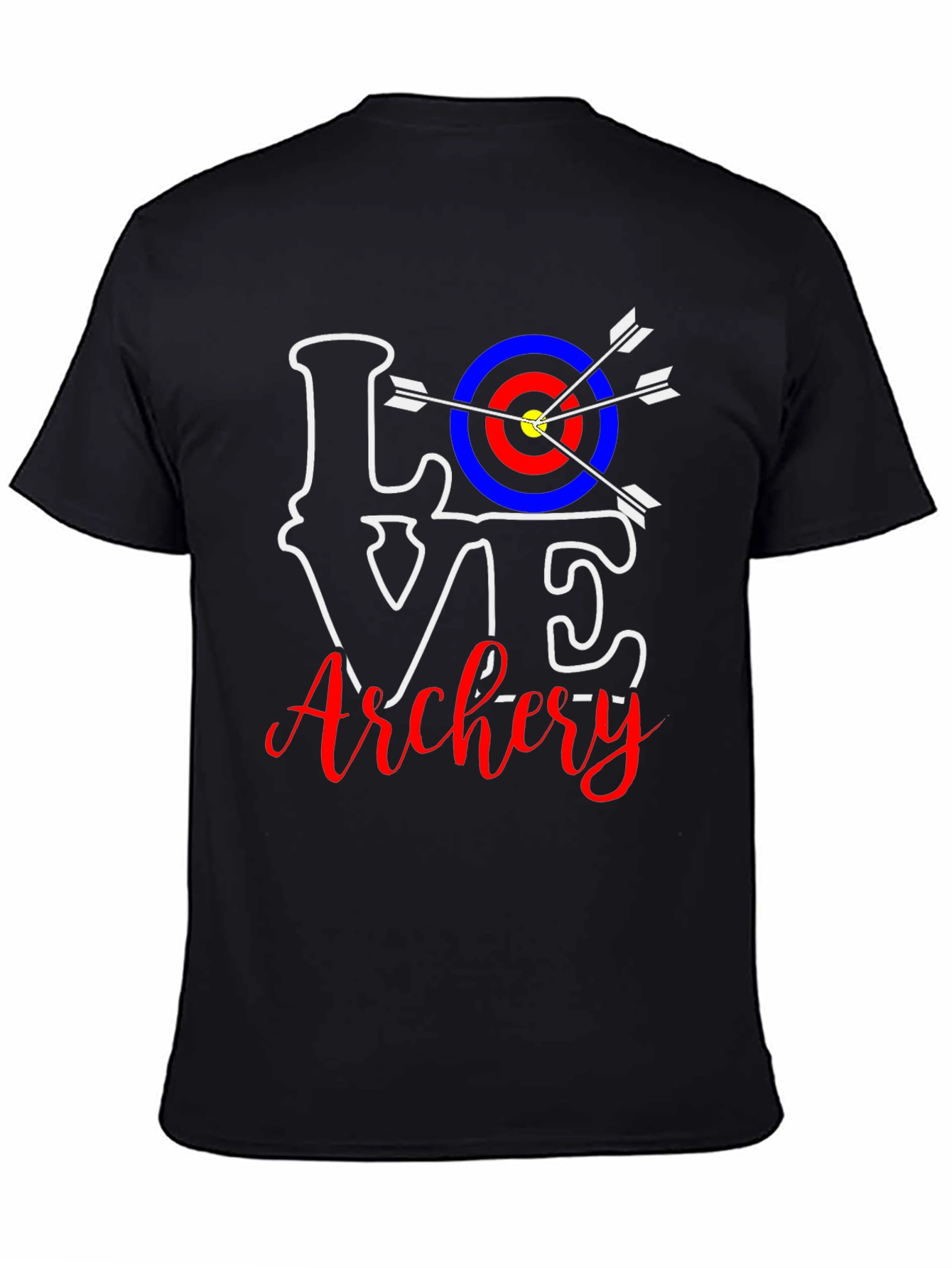 Love Archery T-Shirt - Target Arrow Design