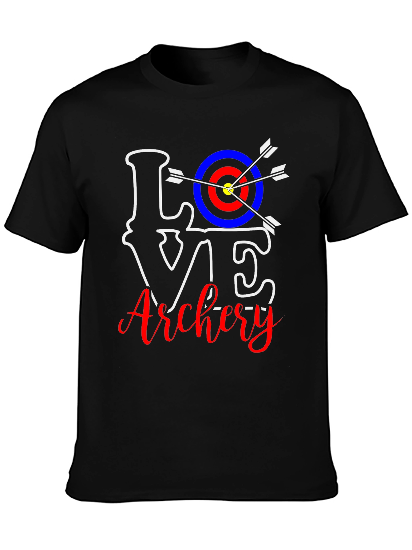 Love Archery T-Shirt - Target Arrow Design
