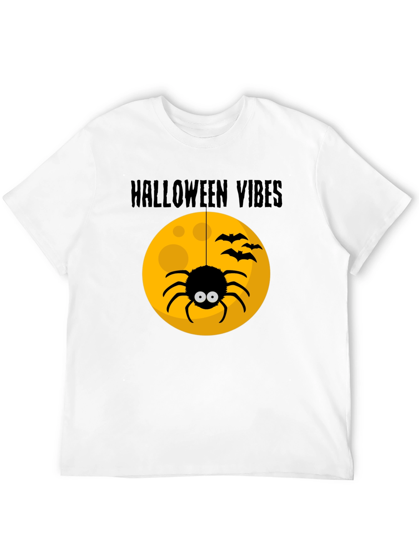 Halloween Vibes Spider Graphic Tee