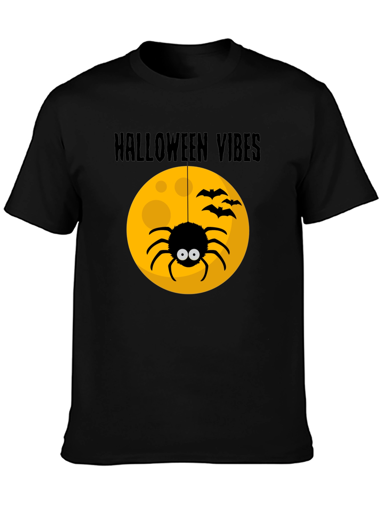 Halloween Vibes Spider Graphic Tee