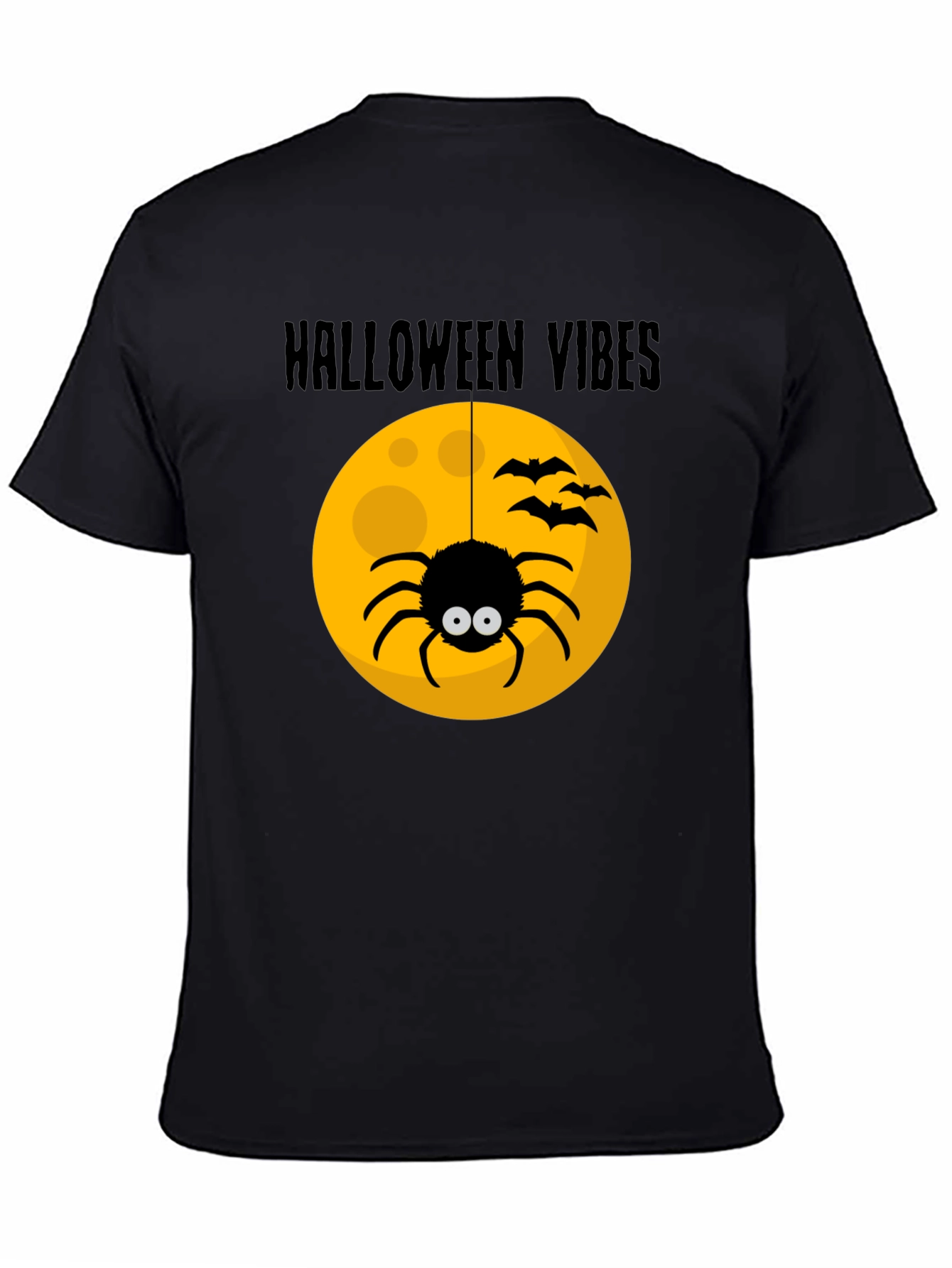 Halloween Vibes Spider Graphic Tee