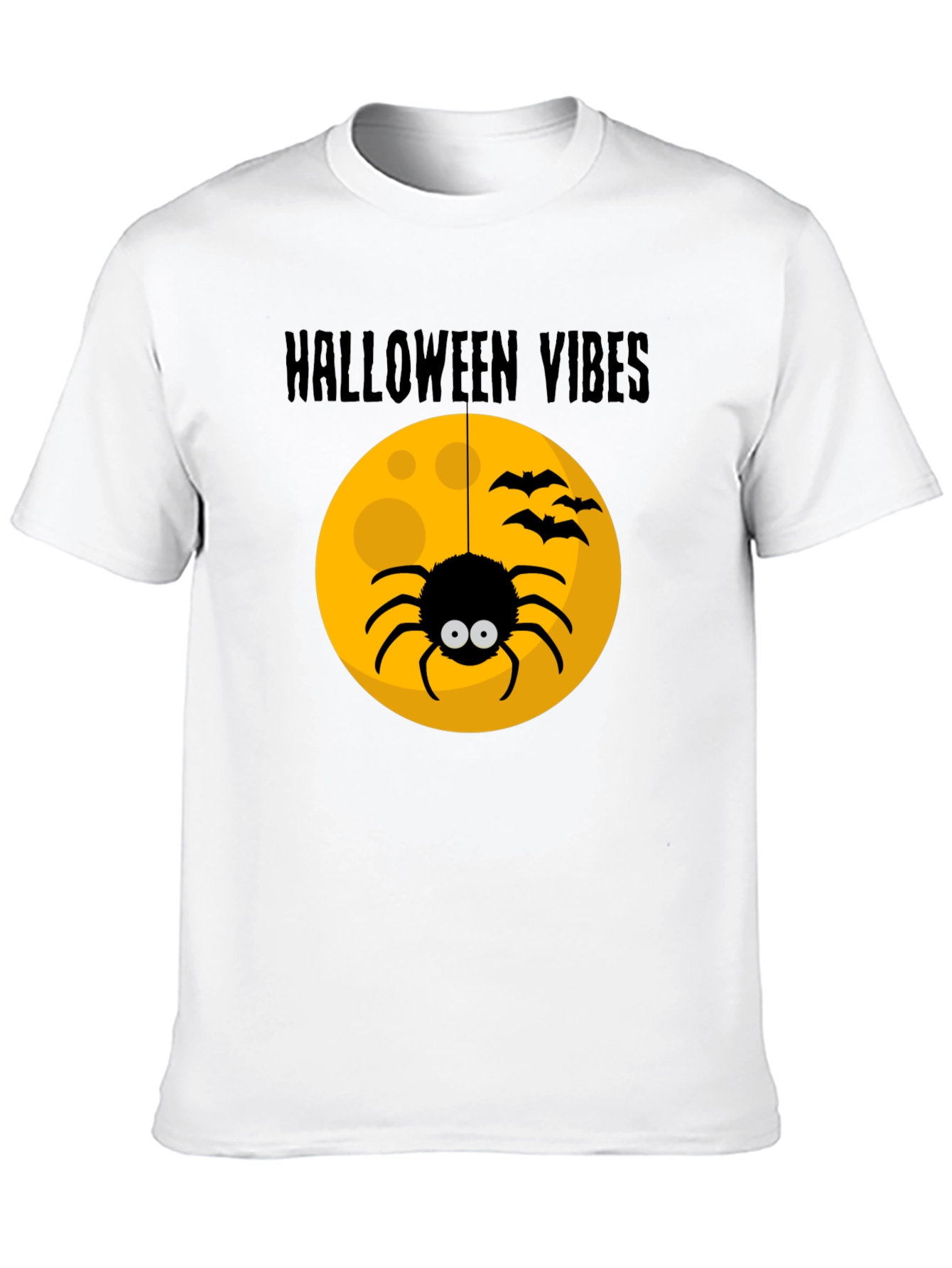 Halloween Vibes Spider Graphic Tee