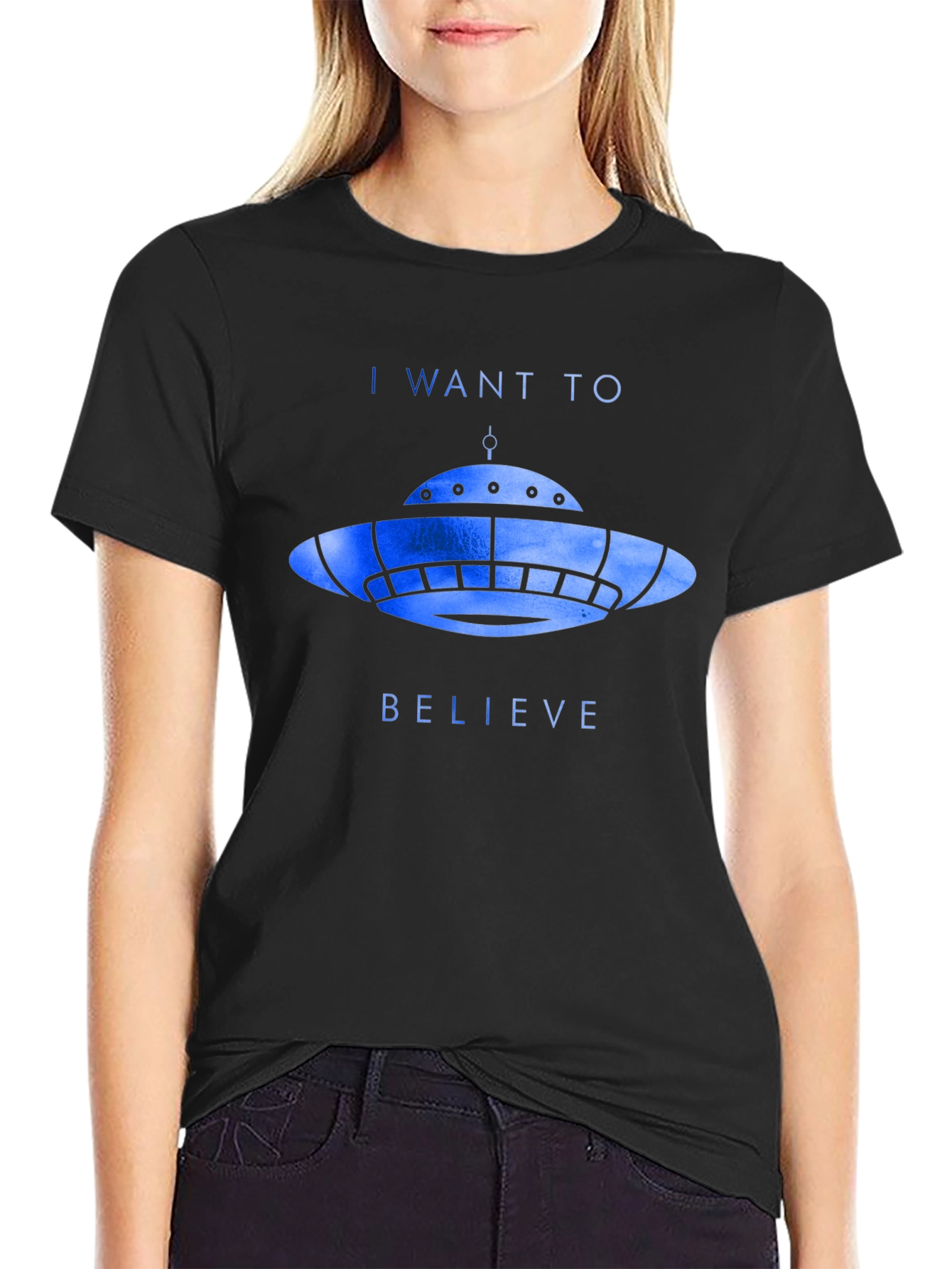 I Want To Believe UFO Graphic Tee