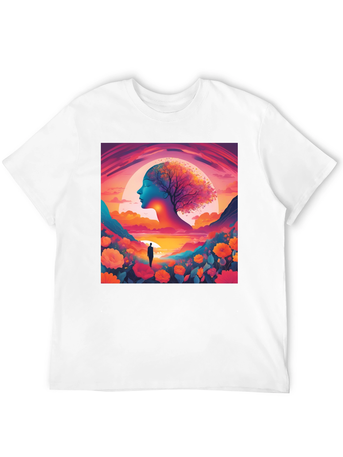 Natures Dream T-Shirt - Artistic Graphic Tee