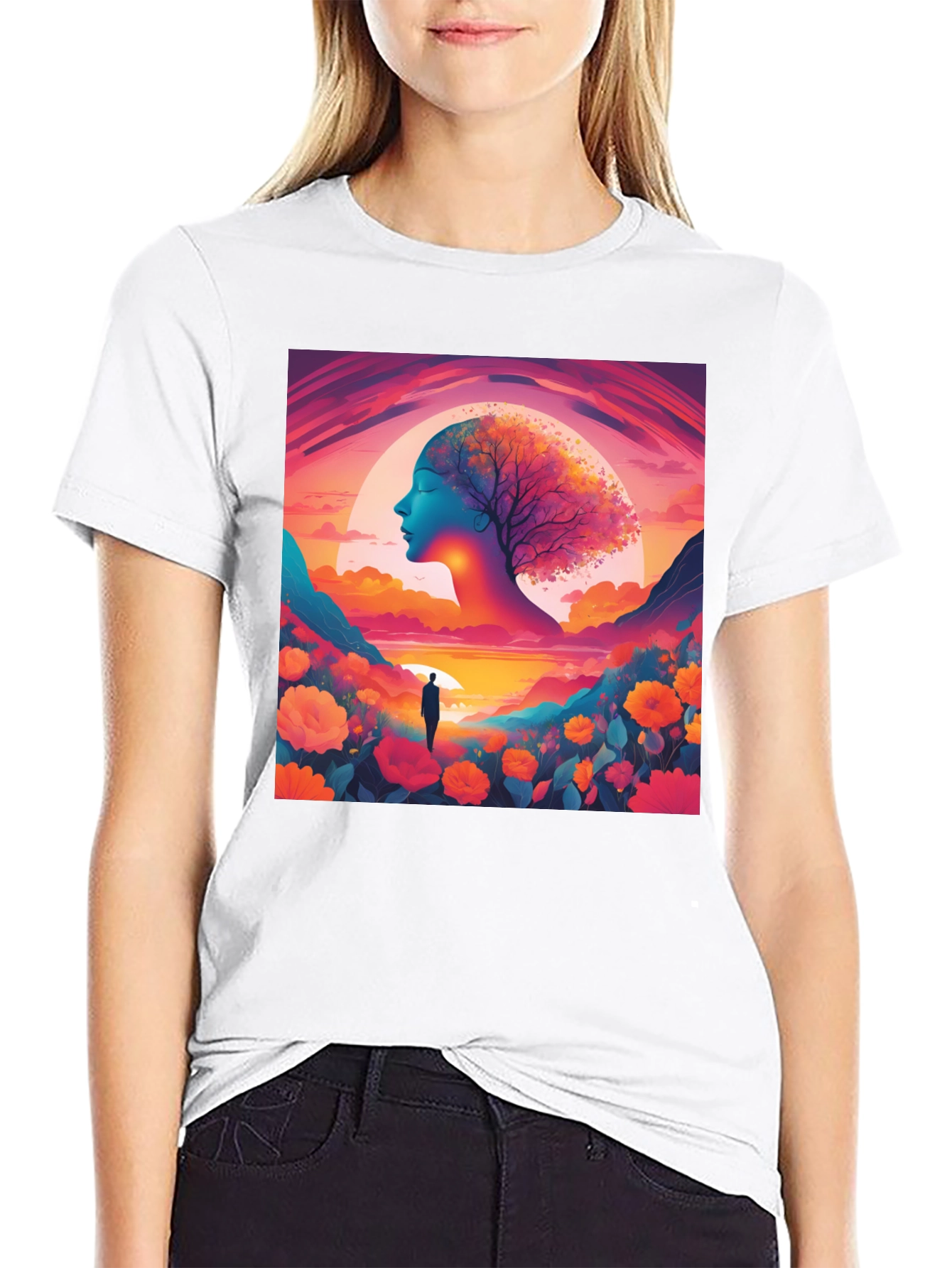 Natures Dream T-Shirt - Artistic Graphic Tee
