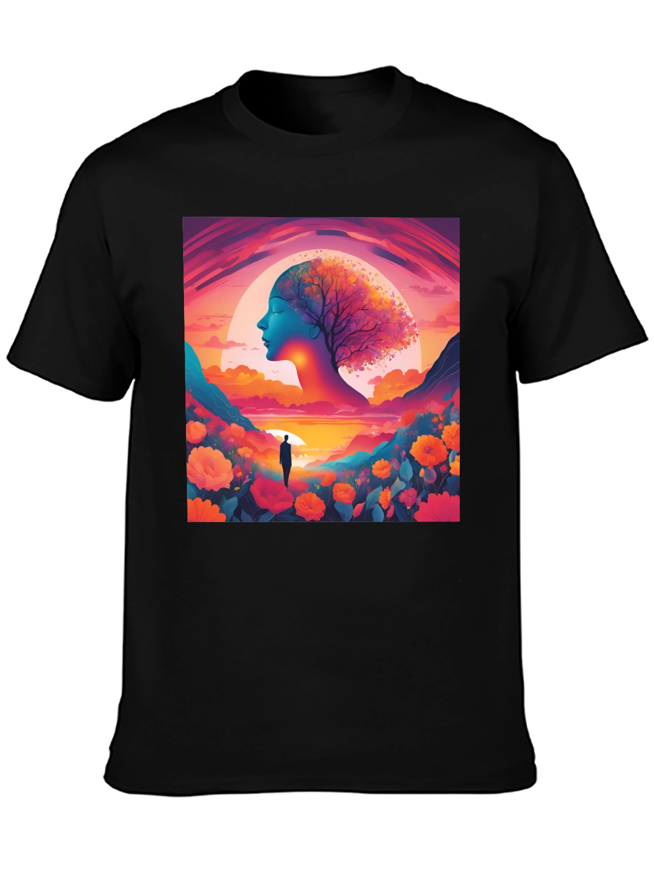 Natures Dream T-Shirt - Artistic Graphic Tee