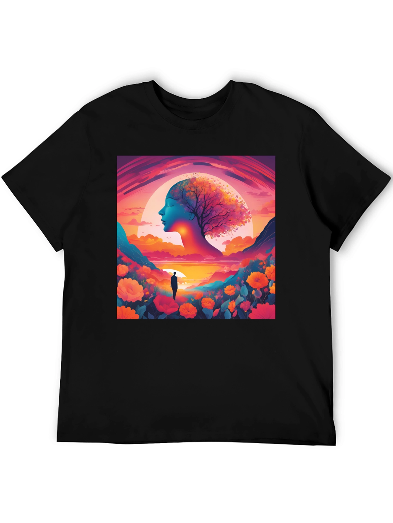 Natures Dream T-Shirt - Artistic Graphic Tee