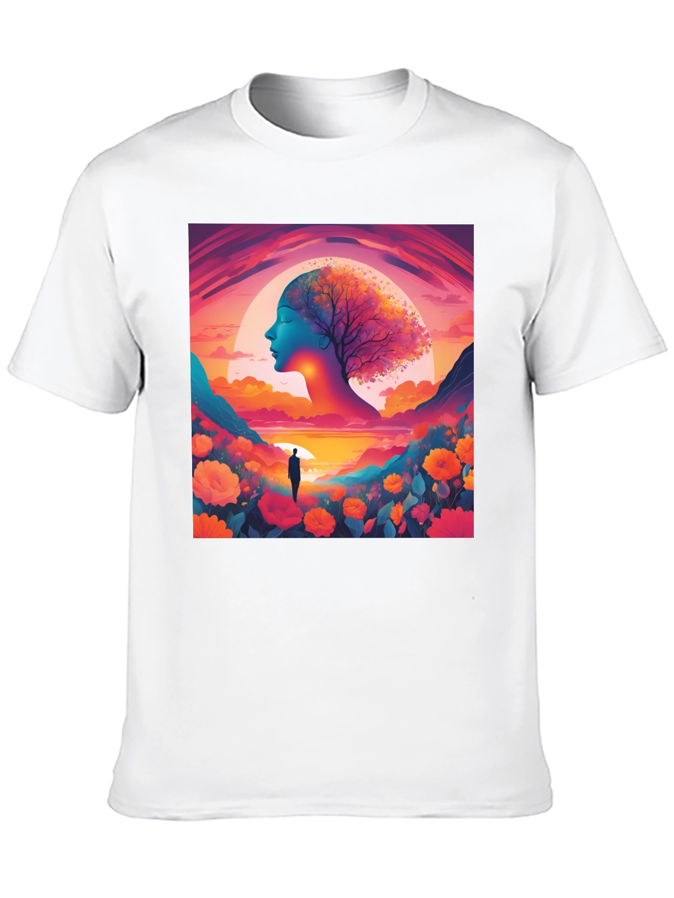 Natures Dream T-Shirt - Artistic Graphic Tee