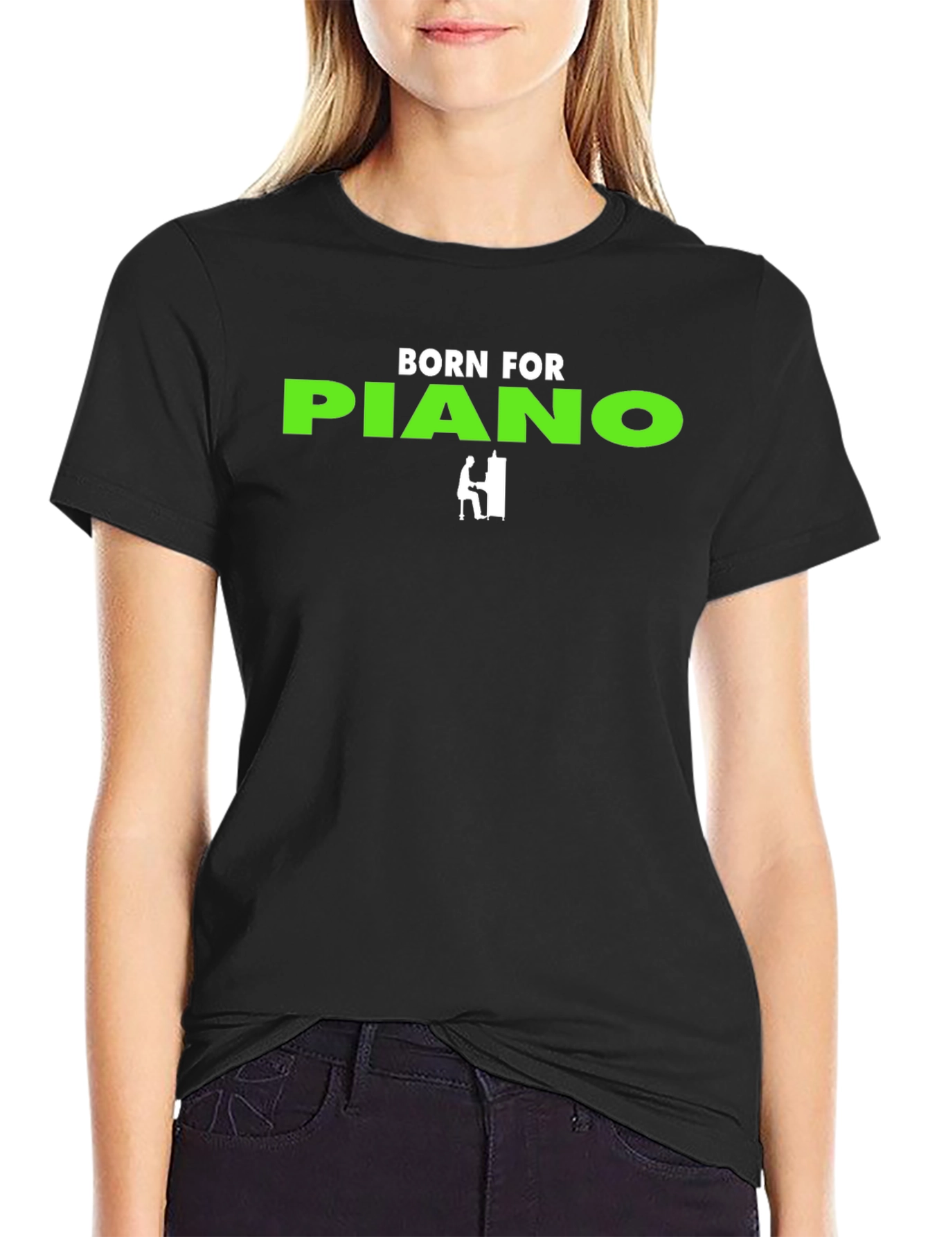 Born for Piano T-Shirt - Musician Gift