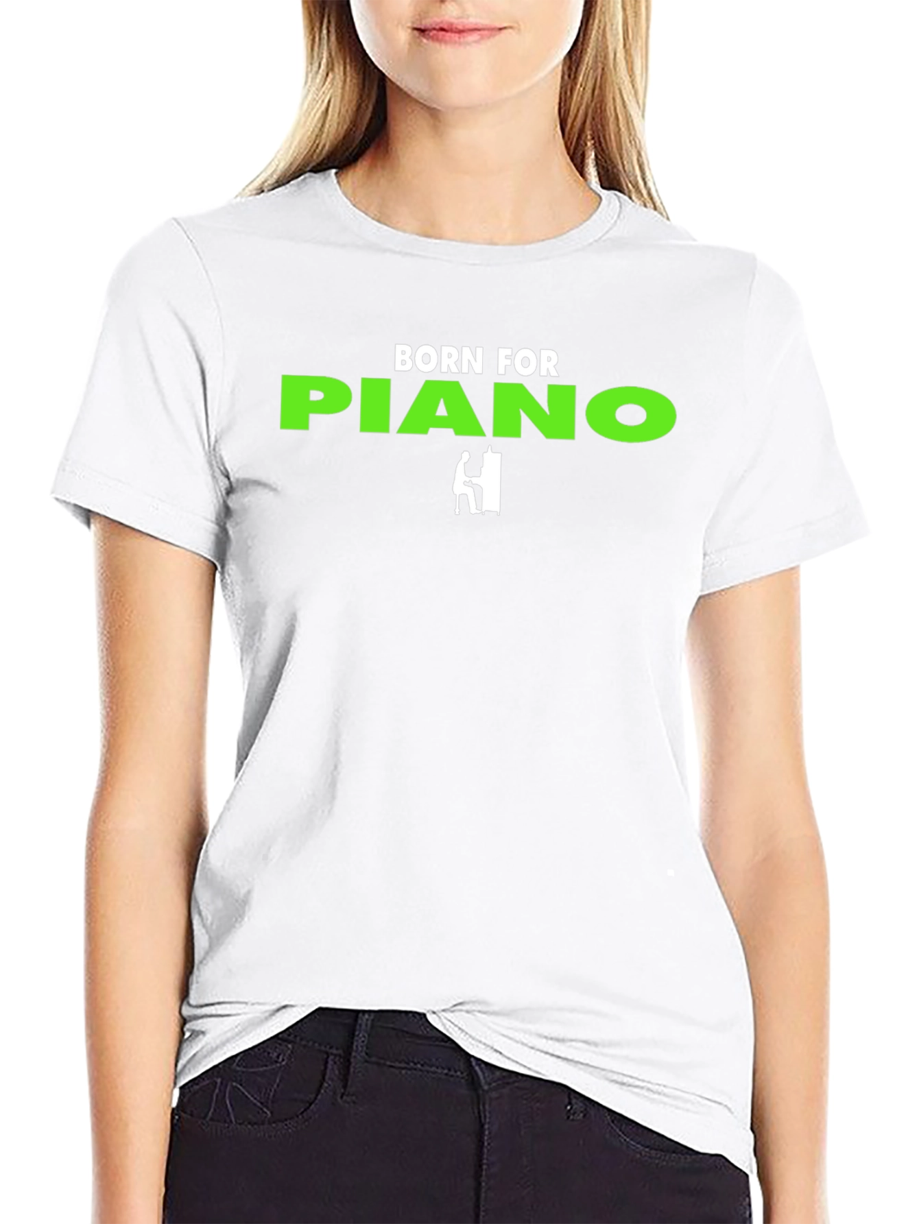 Born for Piano T-Shirt - Musician Gift