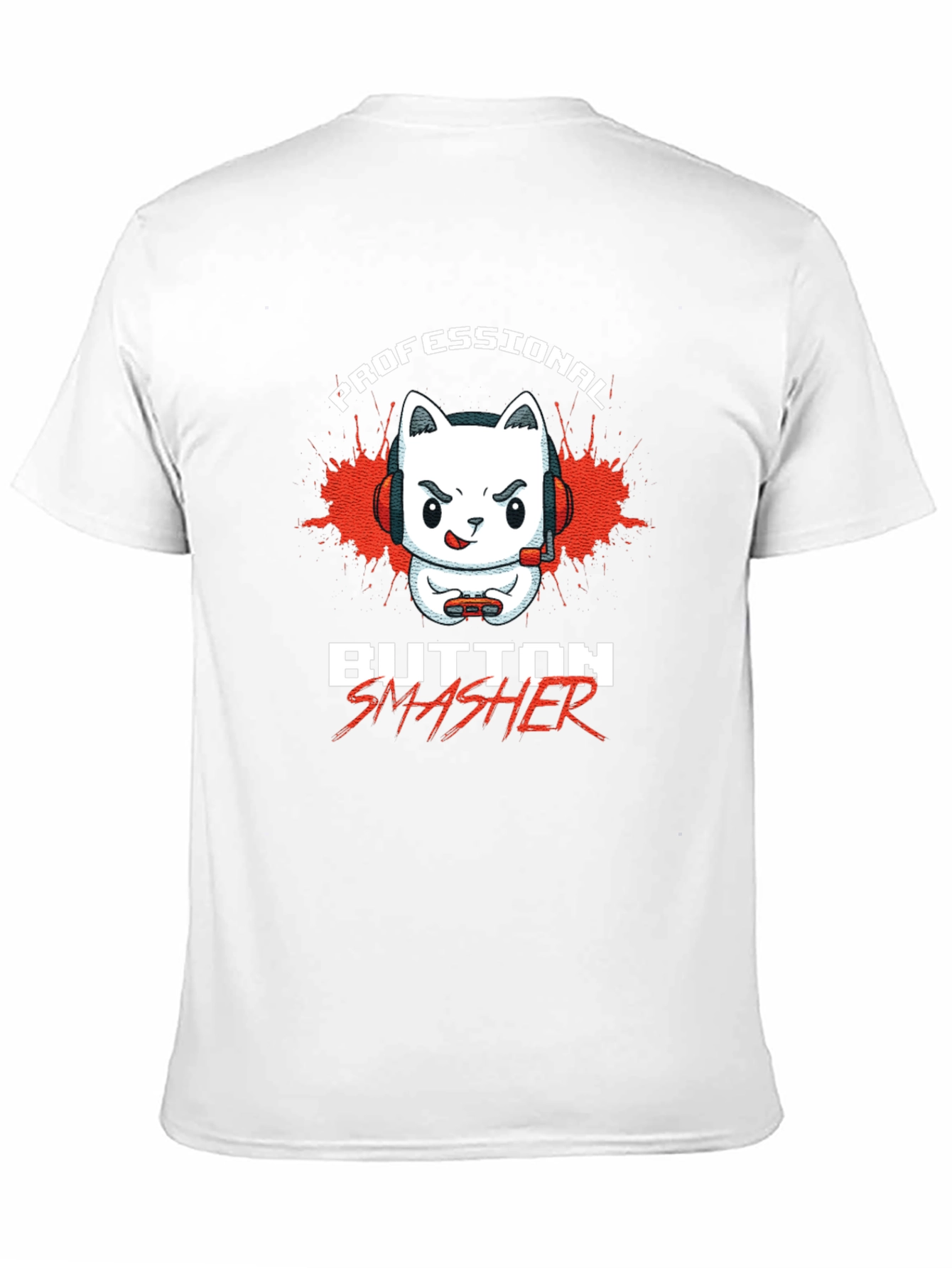 Professional Button Smasher Gamer T-Shirt
