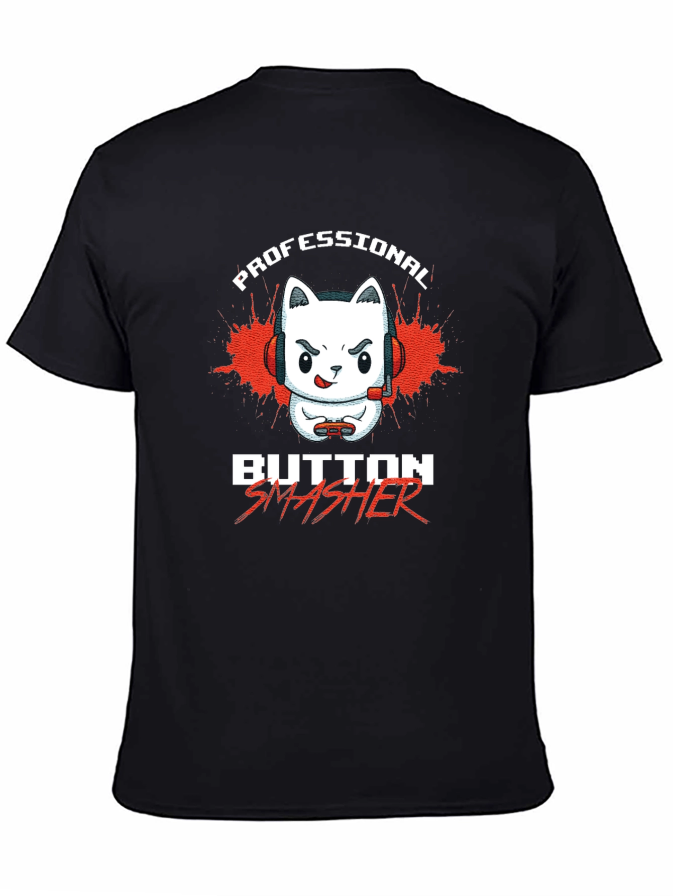 Professional Button Smasher Gamer T-Shirt