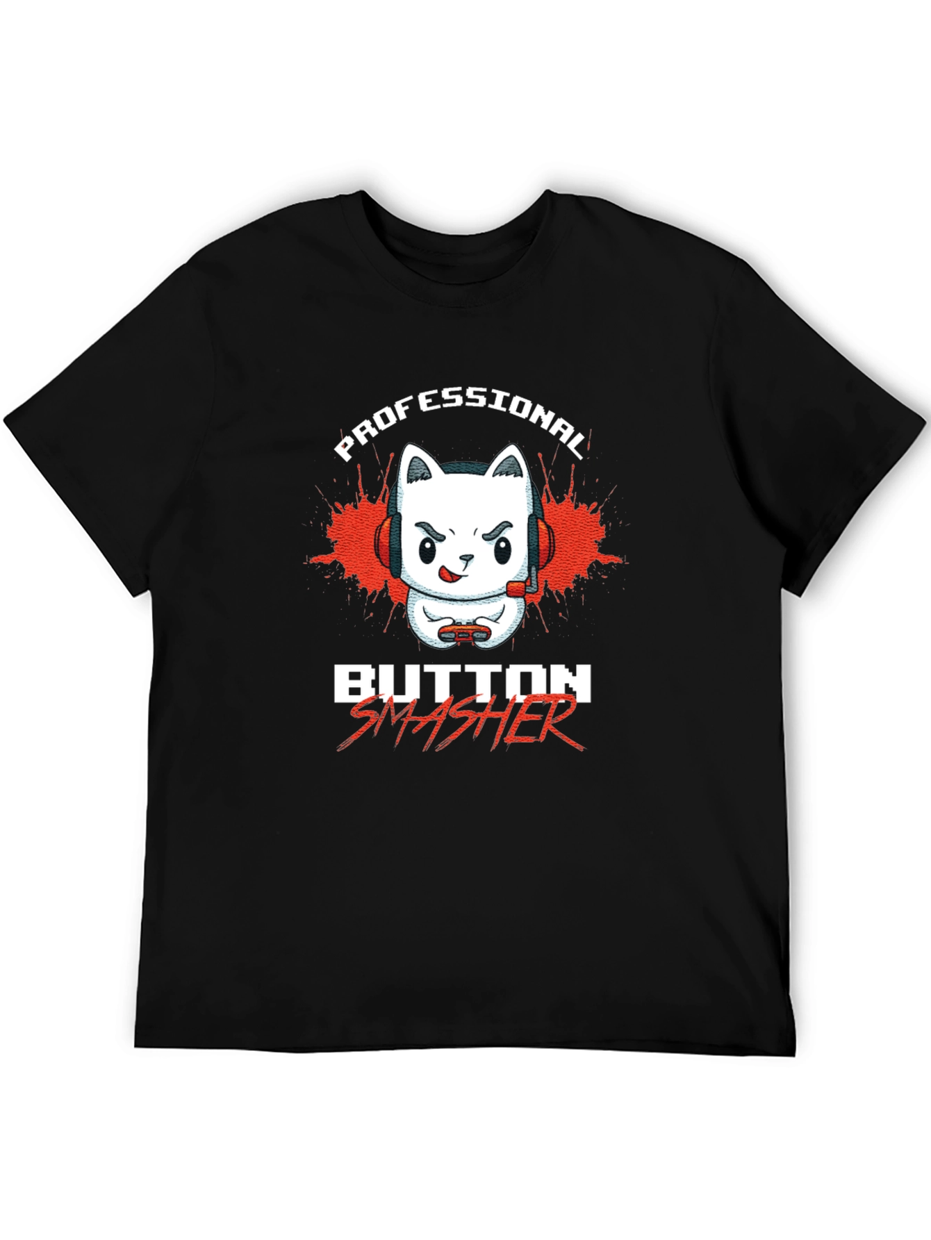 Professional Button Smasher Gamer T-Shirt
