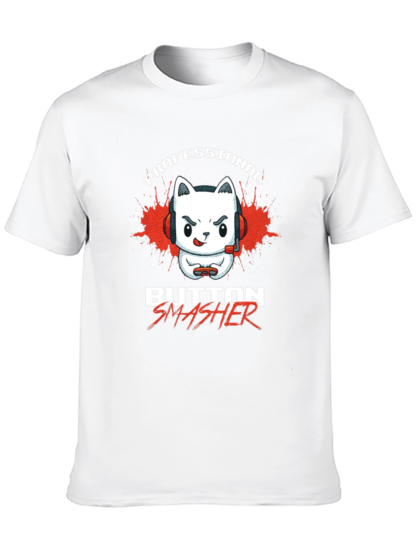 Professional Button Smasher Gamer T-Shirt