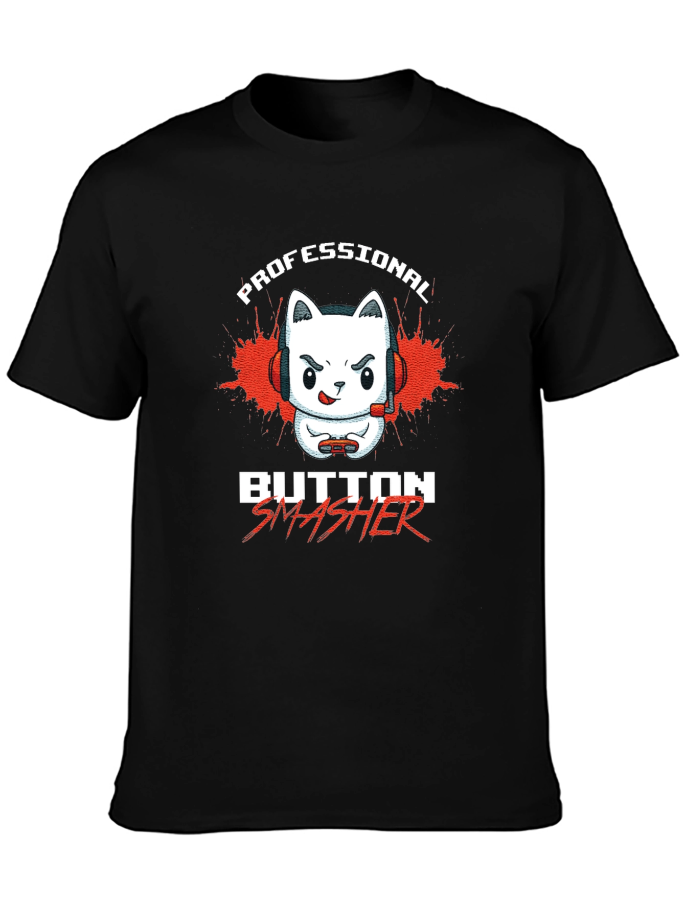 Professional Button Smasher Gamer T-Shirt