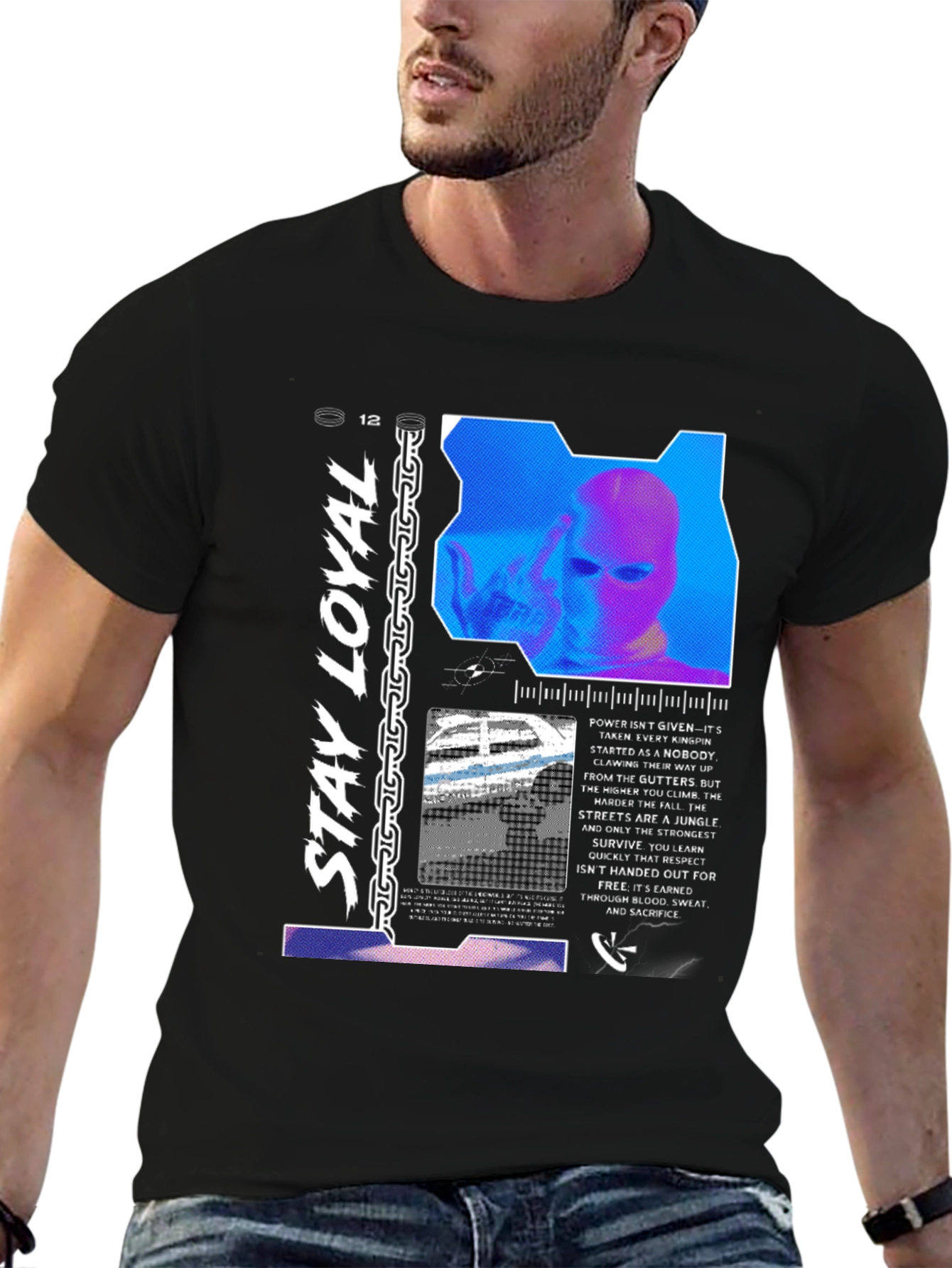 Stay Loyal Graphic T-Shirt - Urban Streetwear