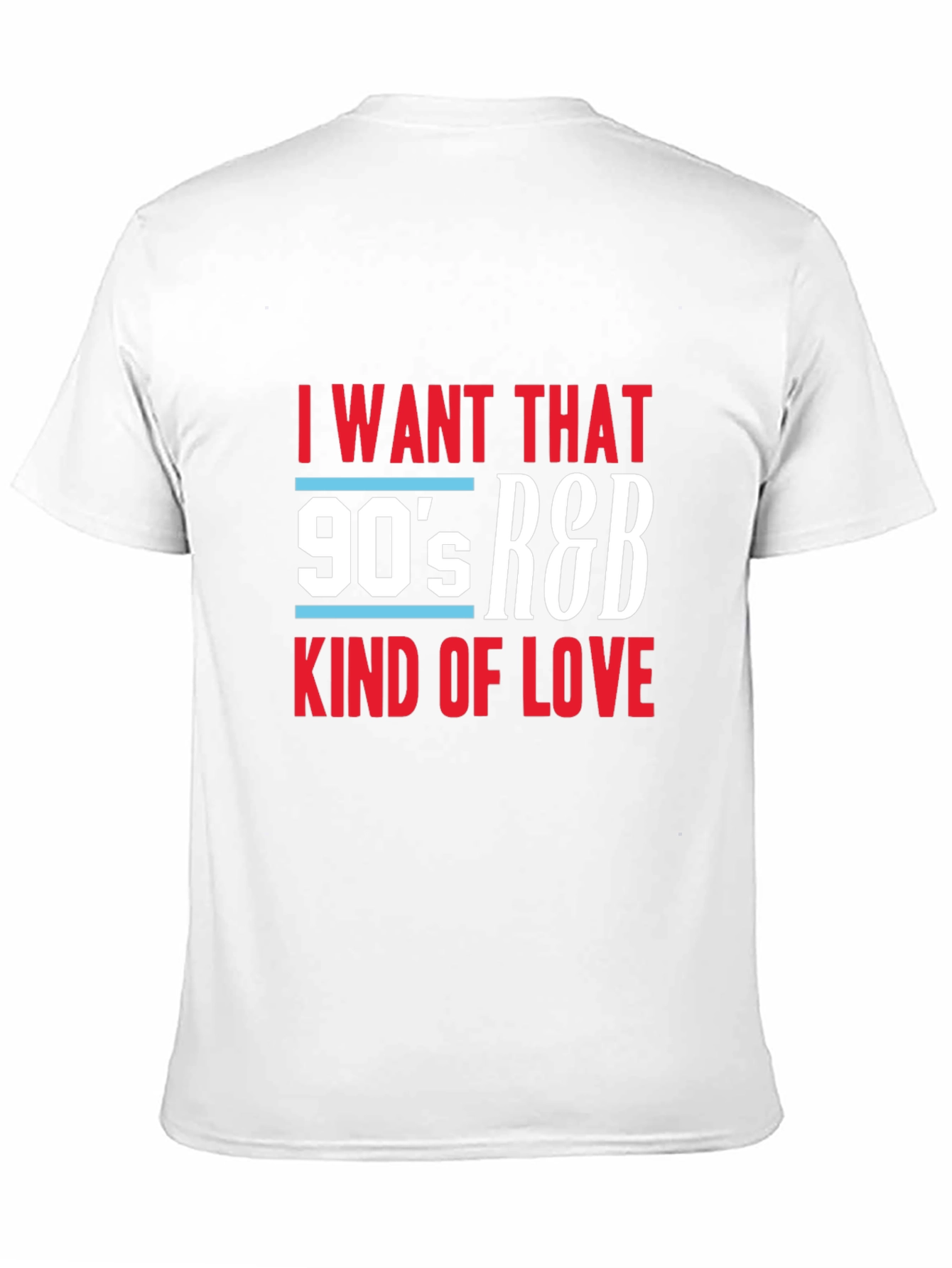 90s R&B Kind of Love Black Graphic Tee