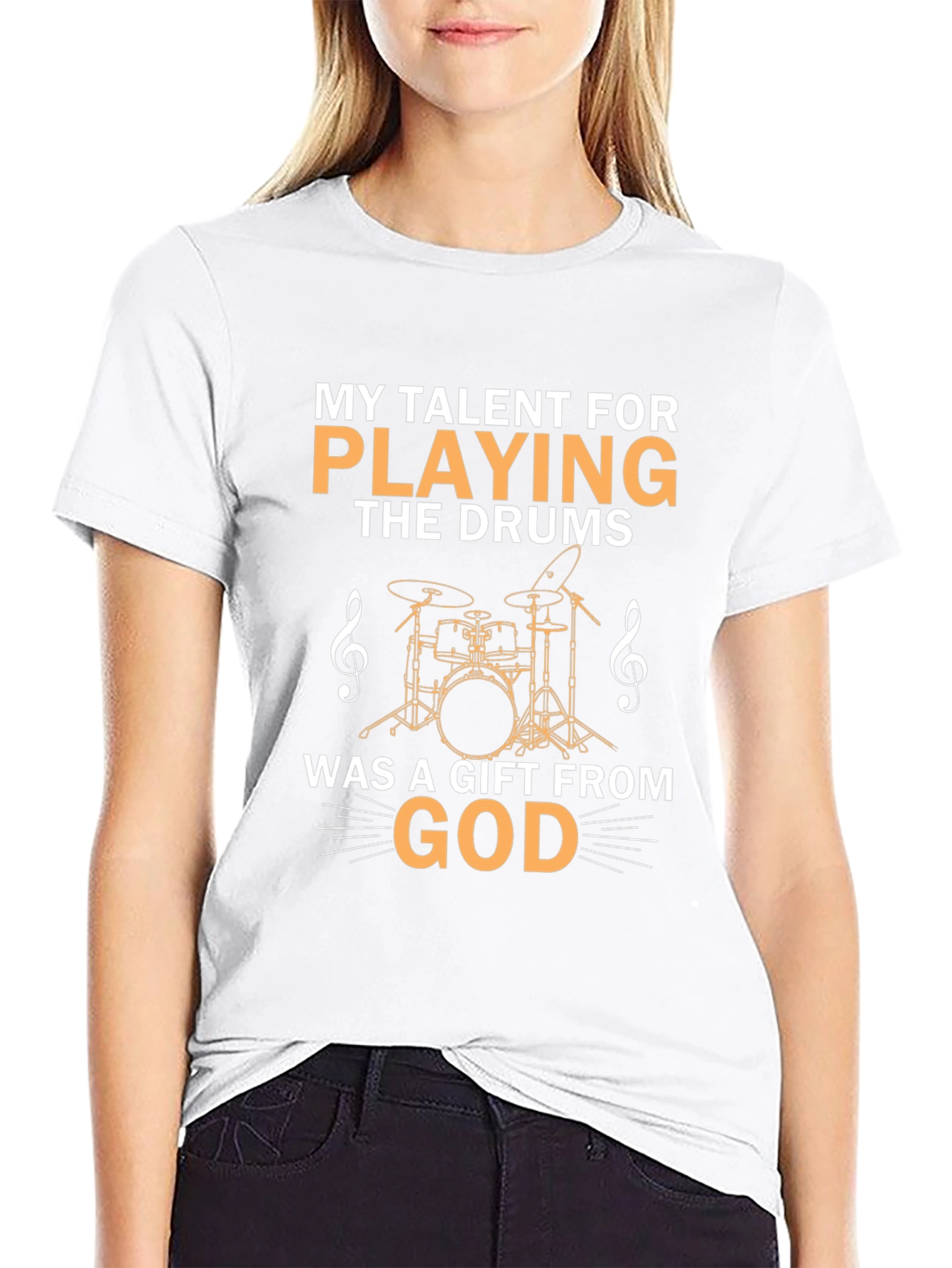 Drummers Gift T-Shirt - Music Talent Tee